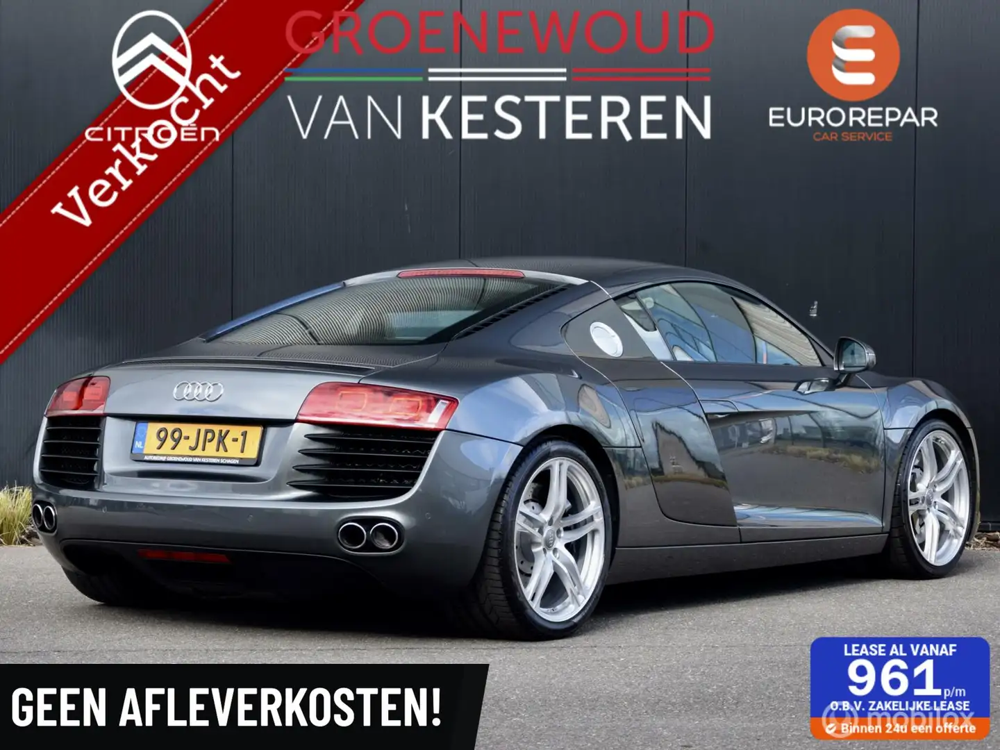Audi R8 4.2 V8 FSI I Full Carbon I B&O I Gris - 1