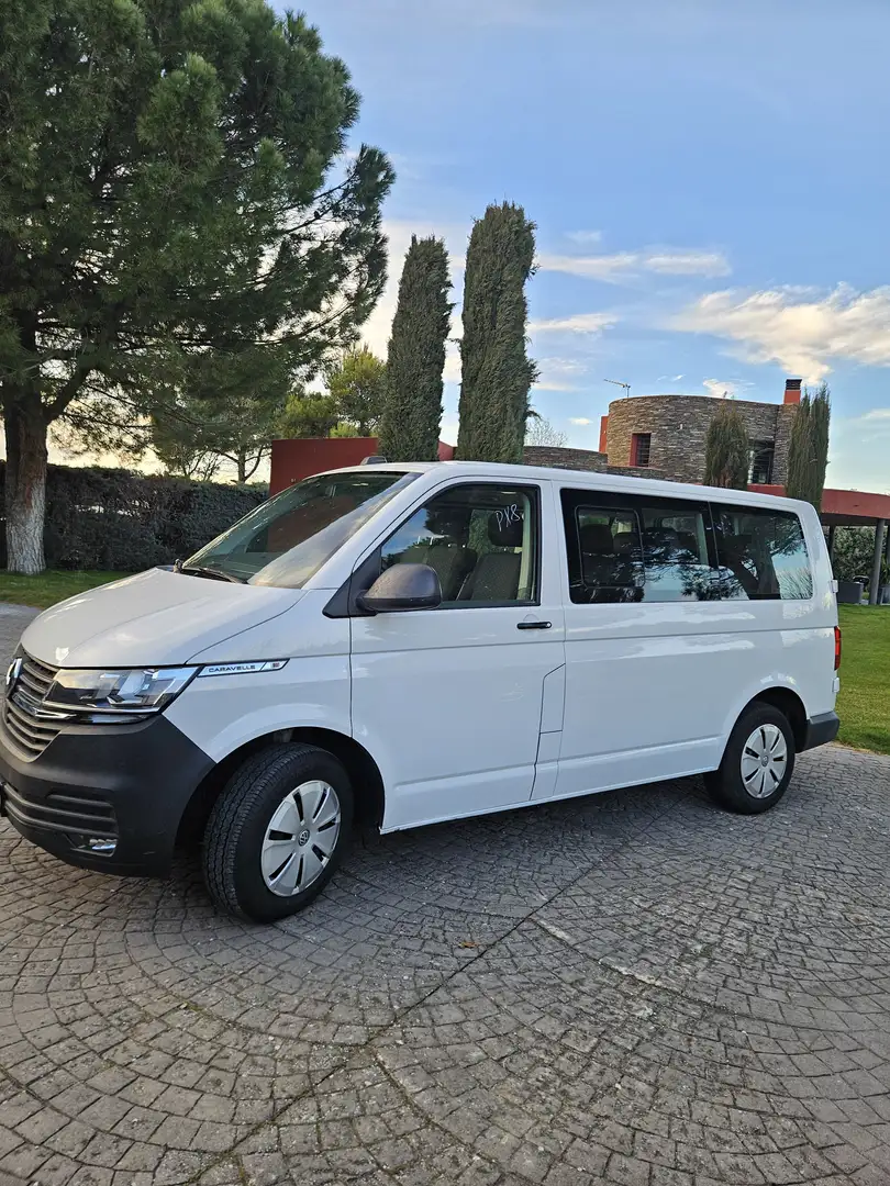 Volkswagen T6 Caravelle Caravelle 2.0TDI BMT Origin Batalla Corta 81kW Ori Blanco - 1
