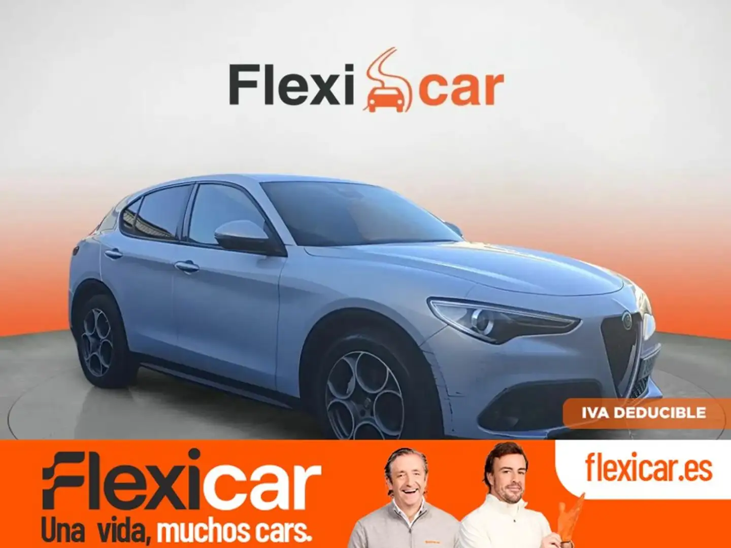 Alfa Romeo Stelvio 2.2 Diesel 118kW (160cv) SPRINT RWD Gris - 2