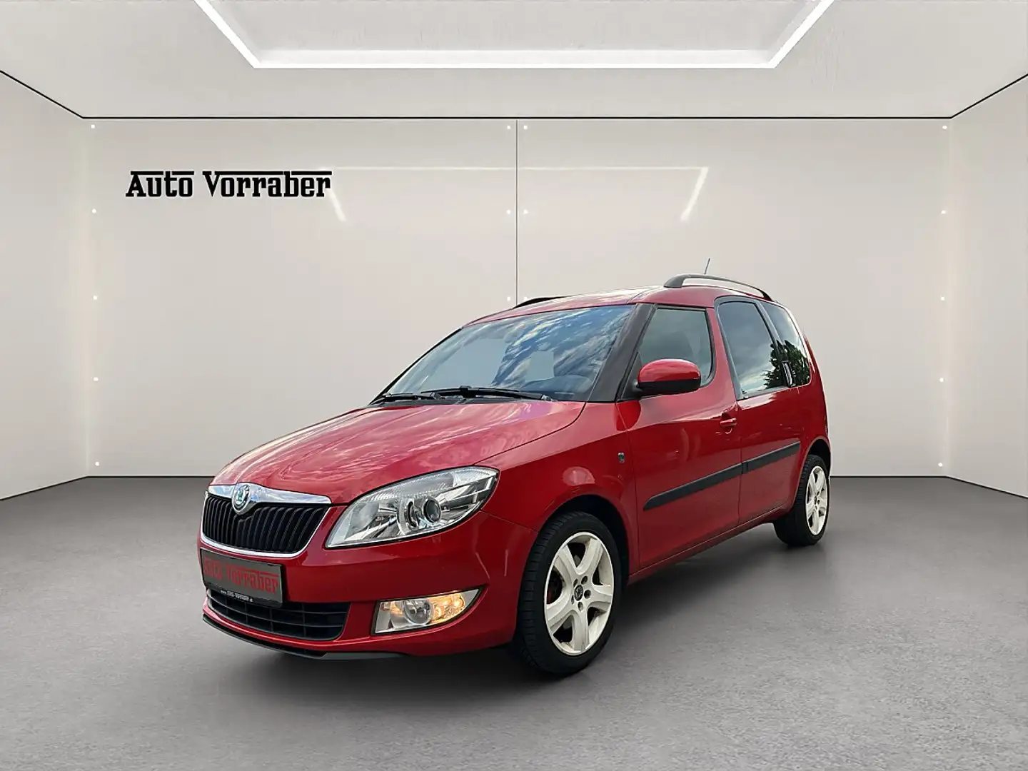 Skoda Roomster Ambiente Sport 1,6 TDI CR DPF Rot - 1