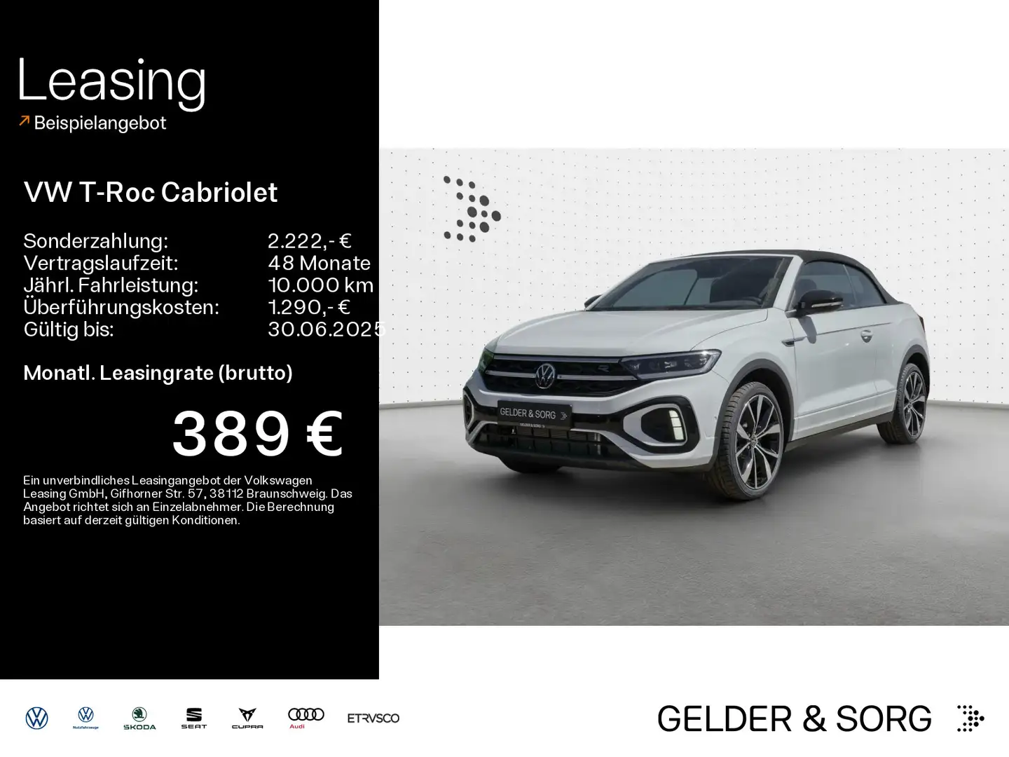 Volkswagen T-Roc R-Line 1.5 TSI Black Style *AHK* Blanc - 1