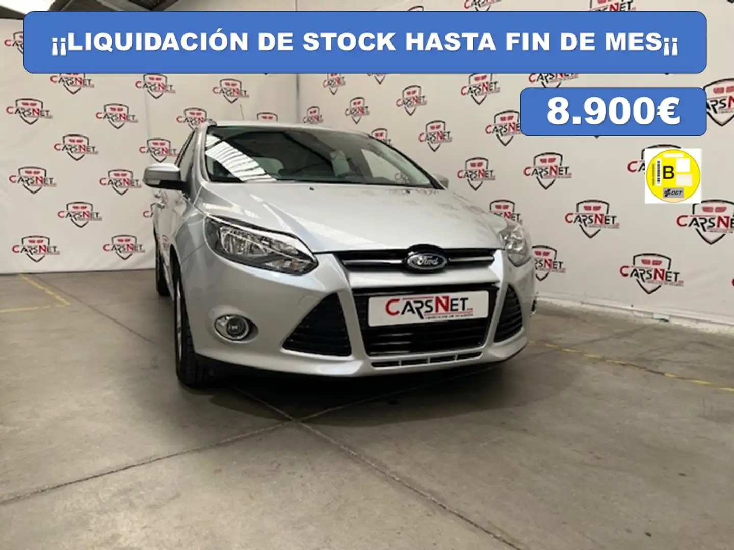 Ford Focus 2.0TDCi Titanium Powershift Gris - 1
