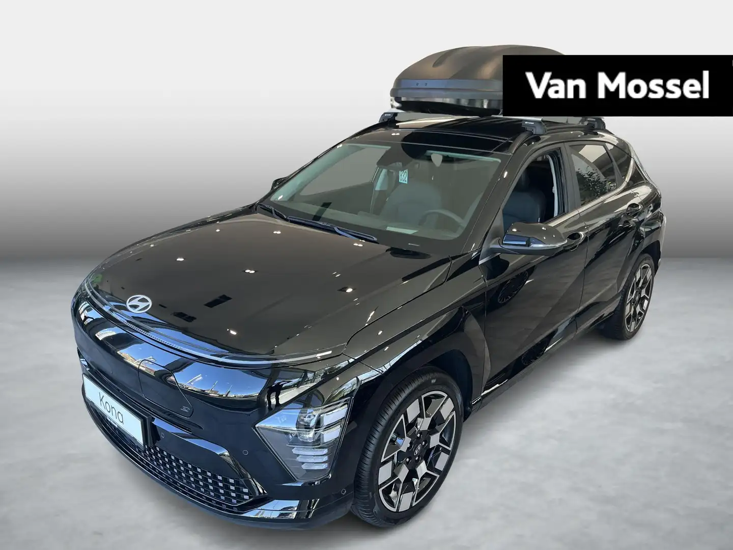 Hyundai KONA Electric Shine 64kWh Zwart - 1