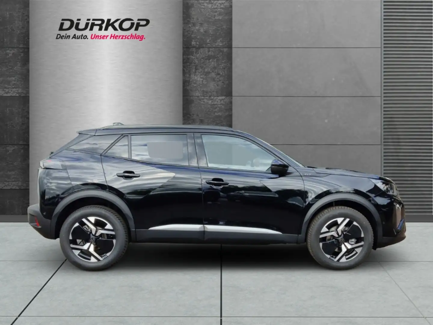 Peugeot 2008 GT 8-AT Sicht-/Navi-/Fahrassist-Paket AHK-abnehmba Schwarz - 2