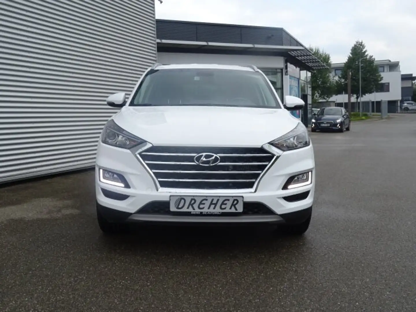Hyundai TUCSON Tucson 1.6 CRDi DPF Trend Sitzhzg./Kamera/LM Klima Blanc - 2