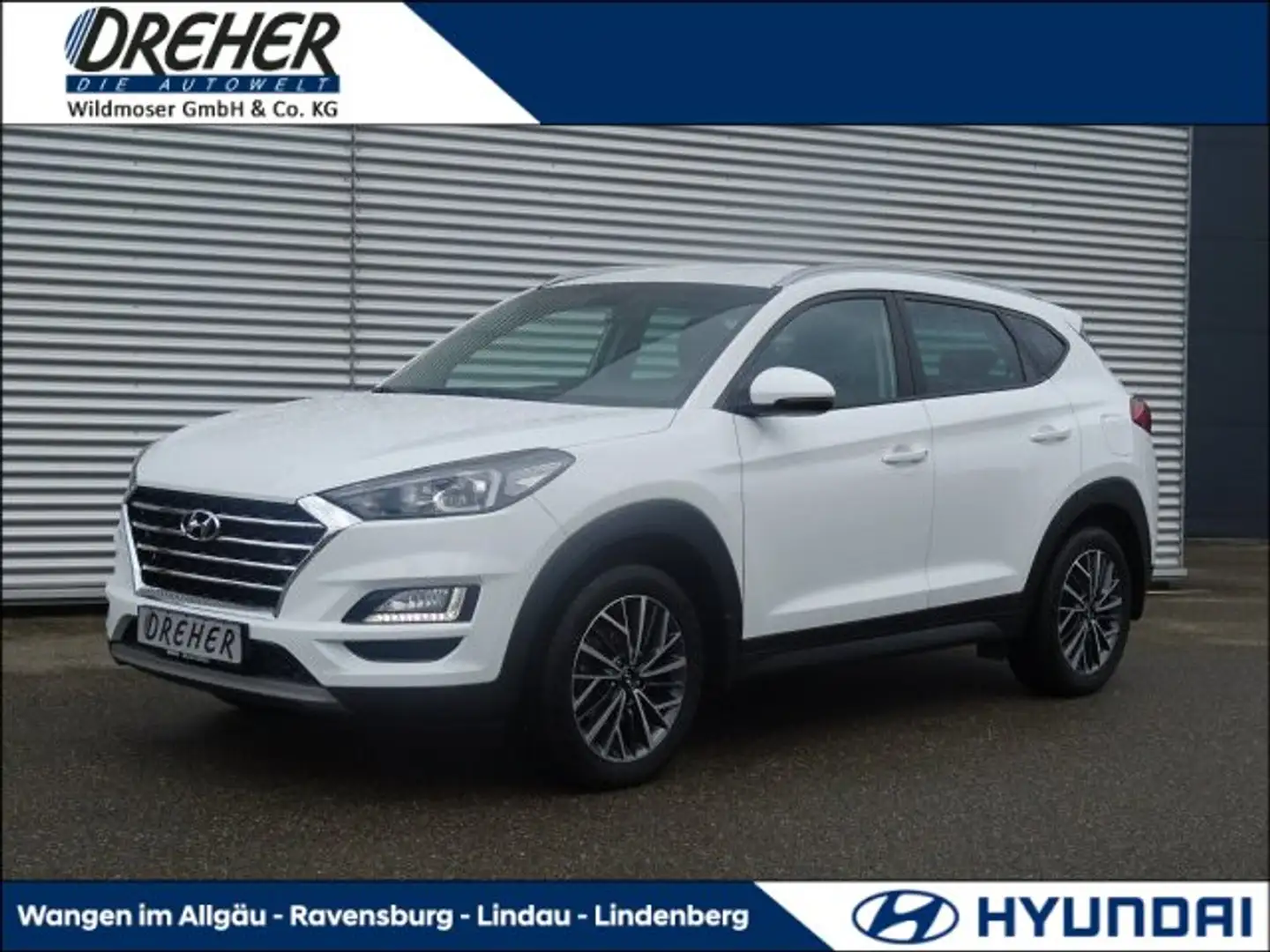 Hyundai TUCSON Tucson 1.6 CRDi DPF Trend Sitzhzg./Kamera/LM Klima Blanc - 1