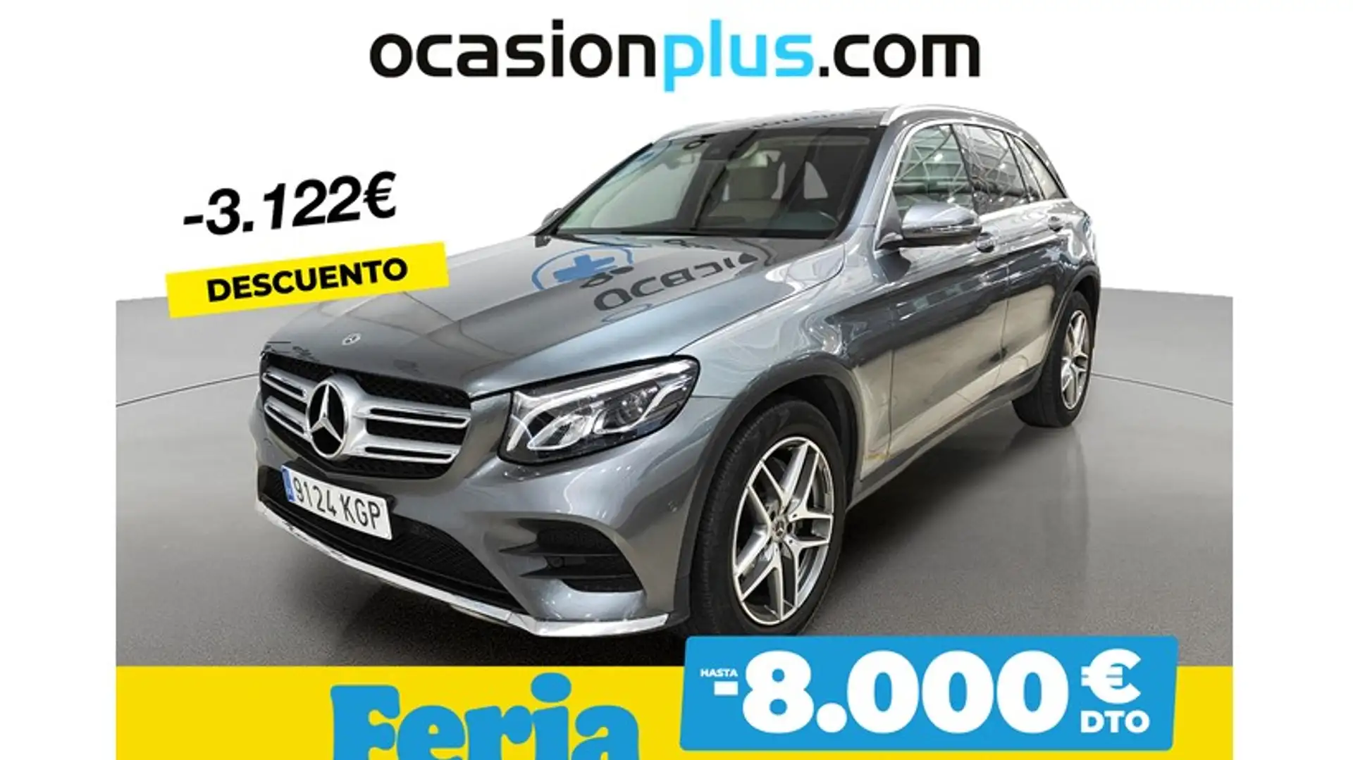 Mercedes-Benz GLC 220 220d 4Matic Aut. Gris - 1