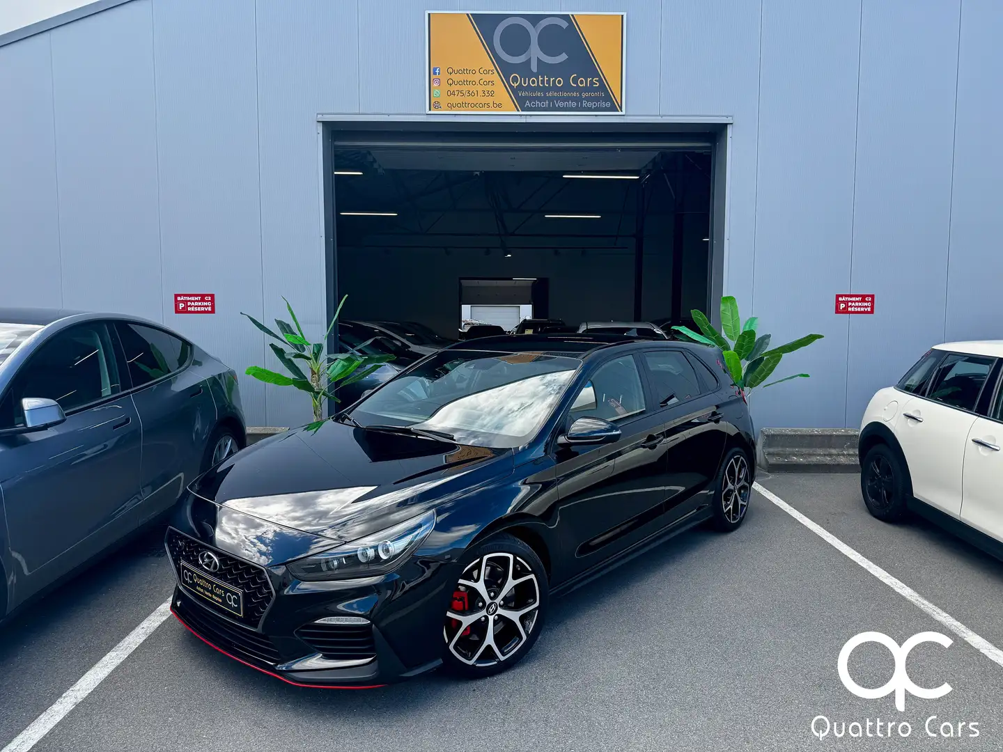 Hyundai i30 N 2.0 T-GDi 250CH - 1ere Main - Historique Hyundai Noir - 1
