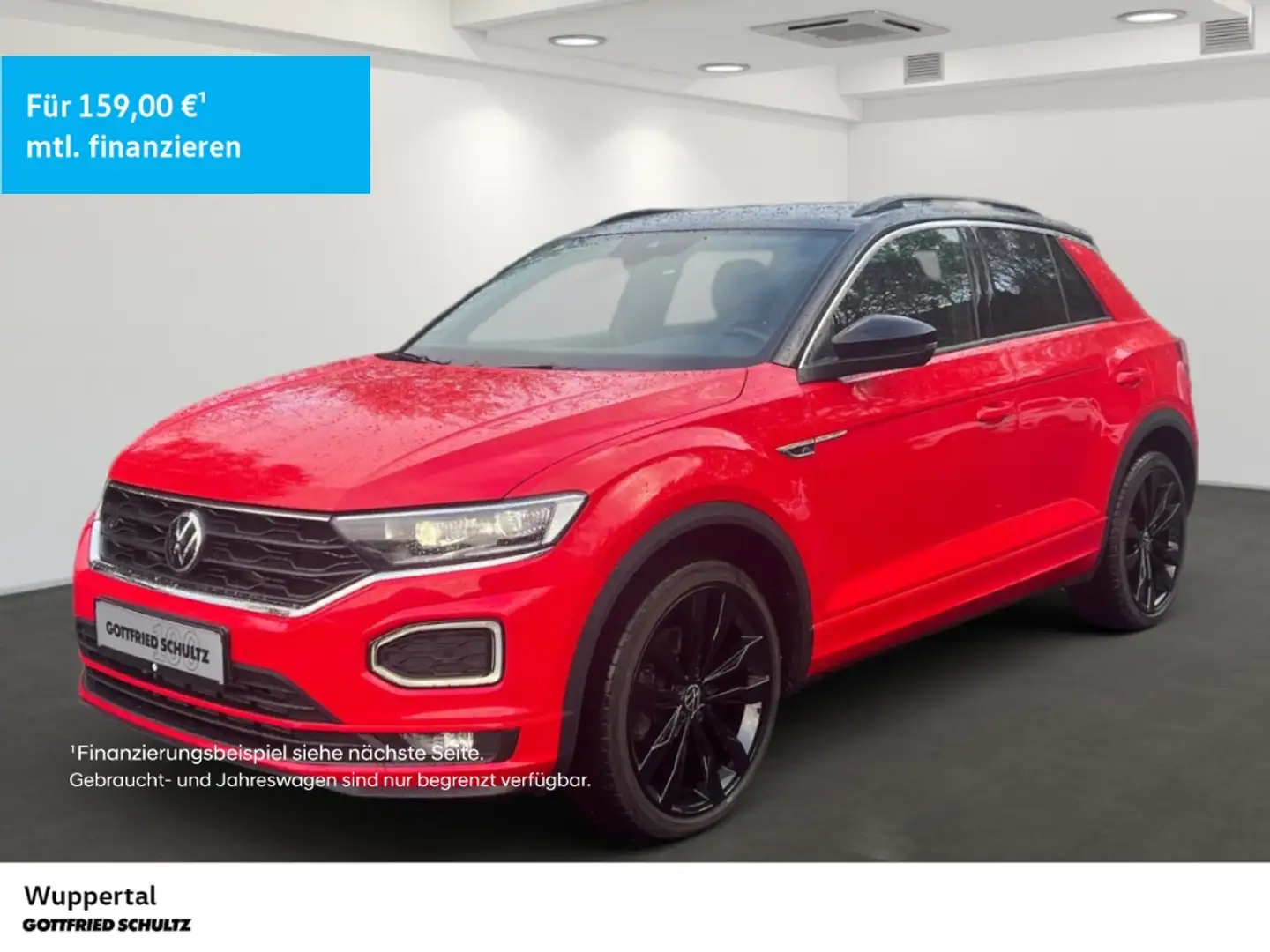 Volkswagen T-Roc 2.0 TSI Sport 4M DSG NAVI AHK KAM ACC LED SHZ PDC Rot - 1
