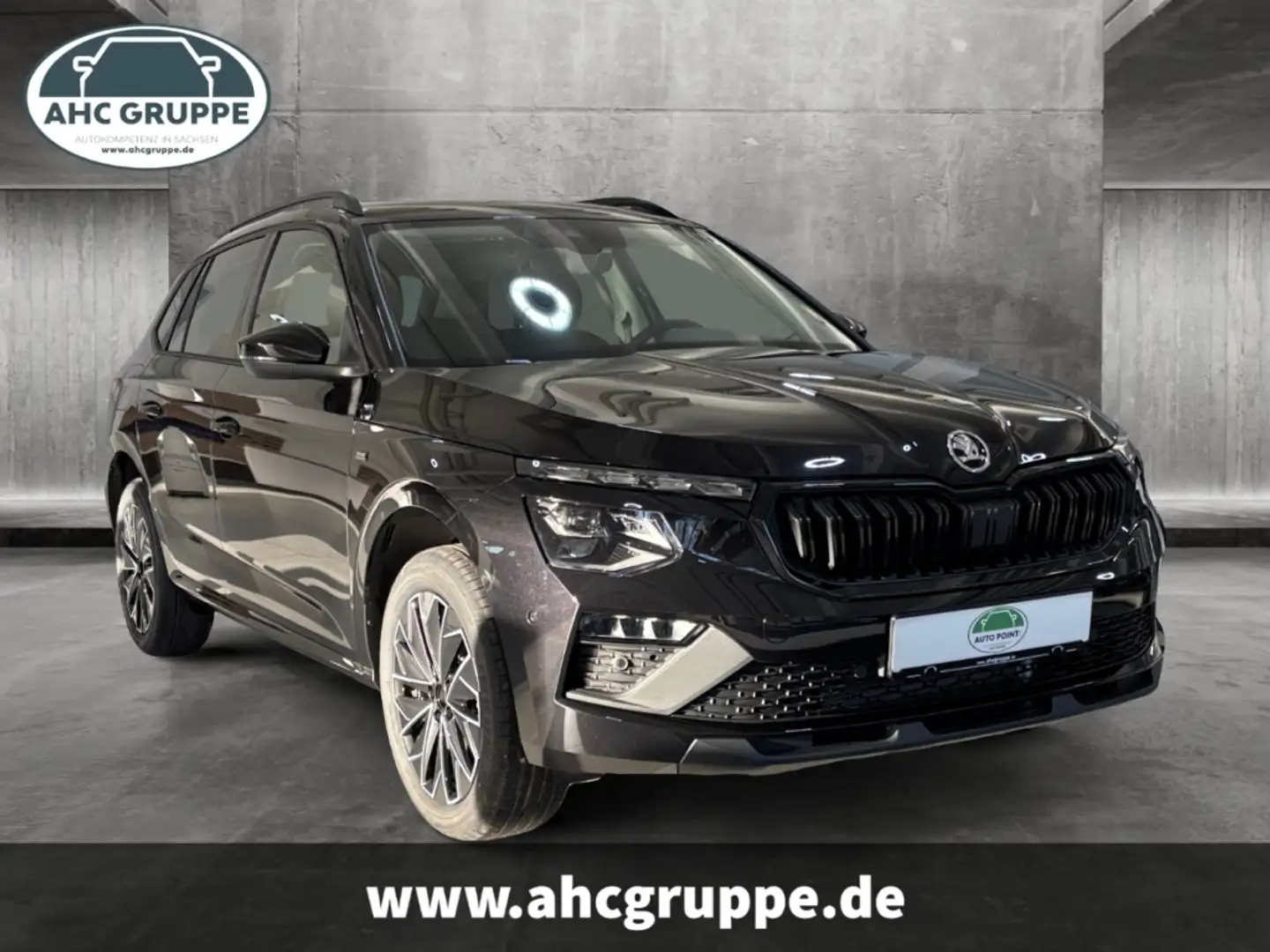 Skoda Kamiq 1.0 TSI EU6e 85kW Drive 7-Gang-DSG, Navi, Fahreras Zwart - 2