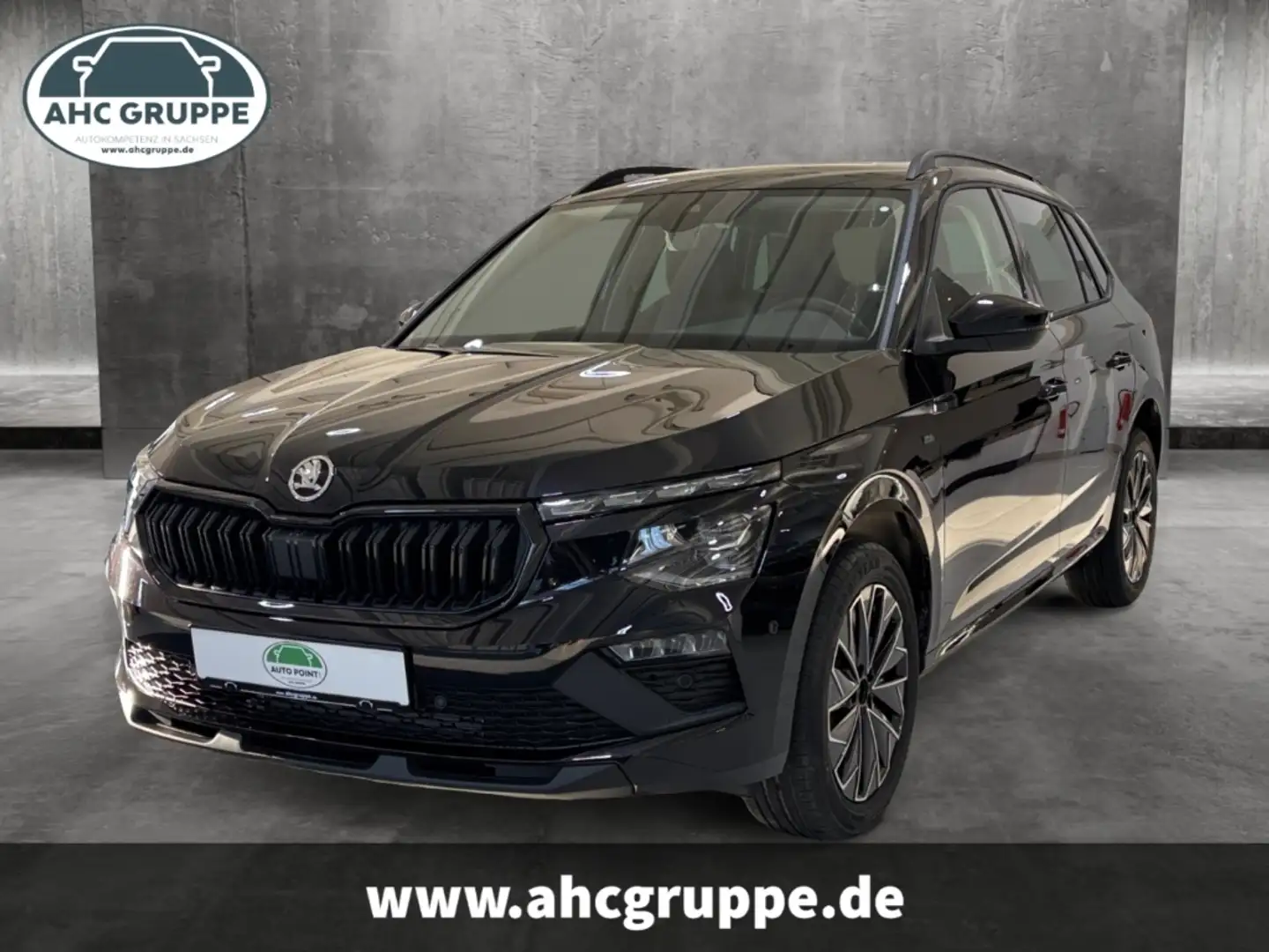 Skoda Kamiq 1.0 TSI EU6e 85kW Drive 7-Gang-DSG, Navi, Fahreras Zwart - 1