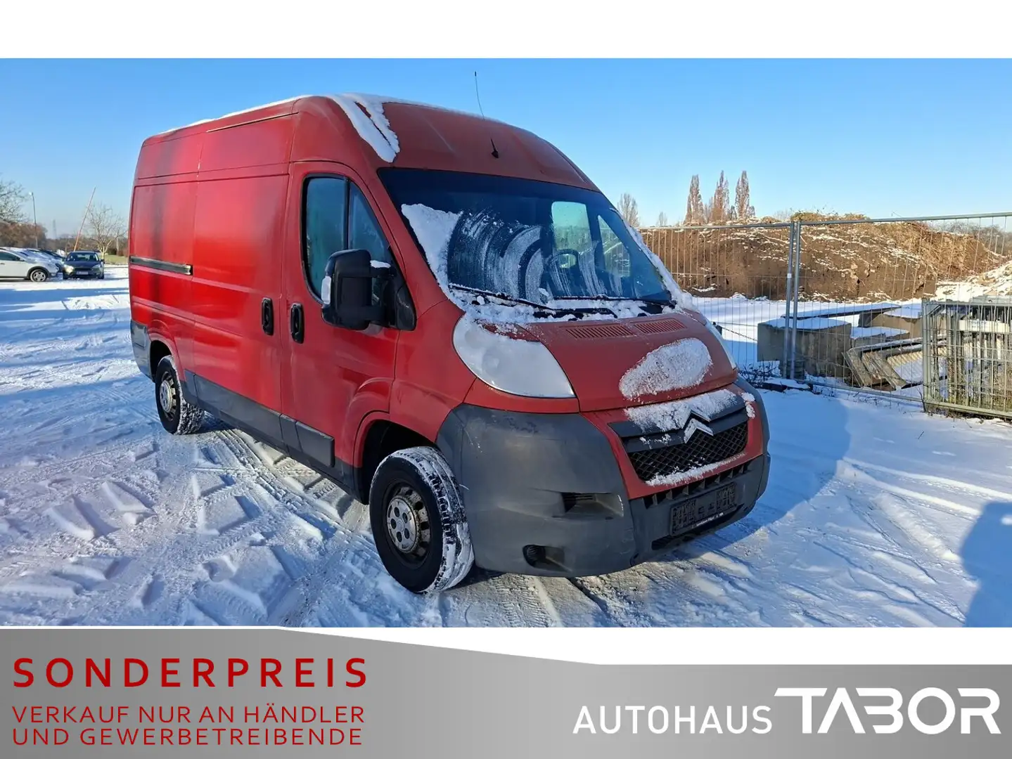 Citroen Jumper 30 L2H2  3,0 t AHK Rot - 2