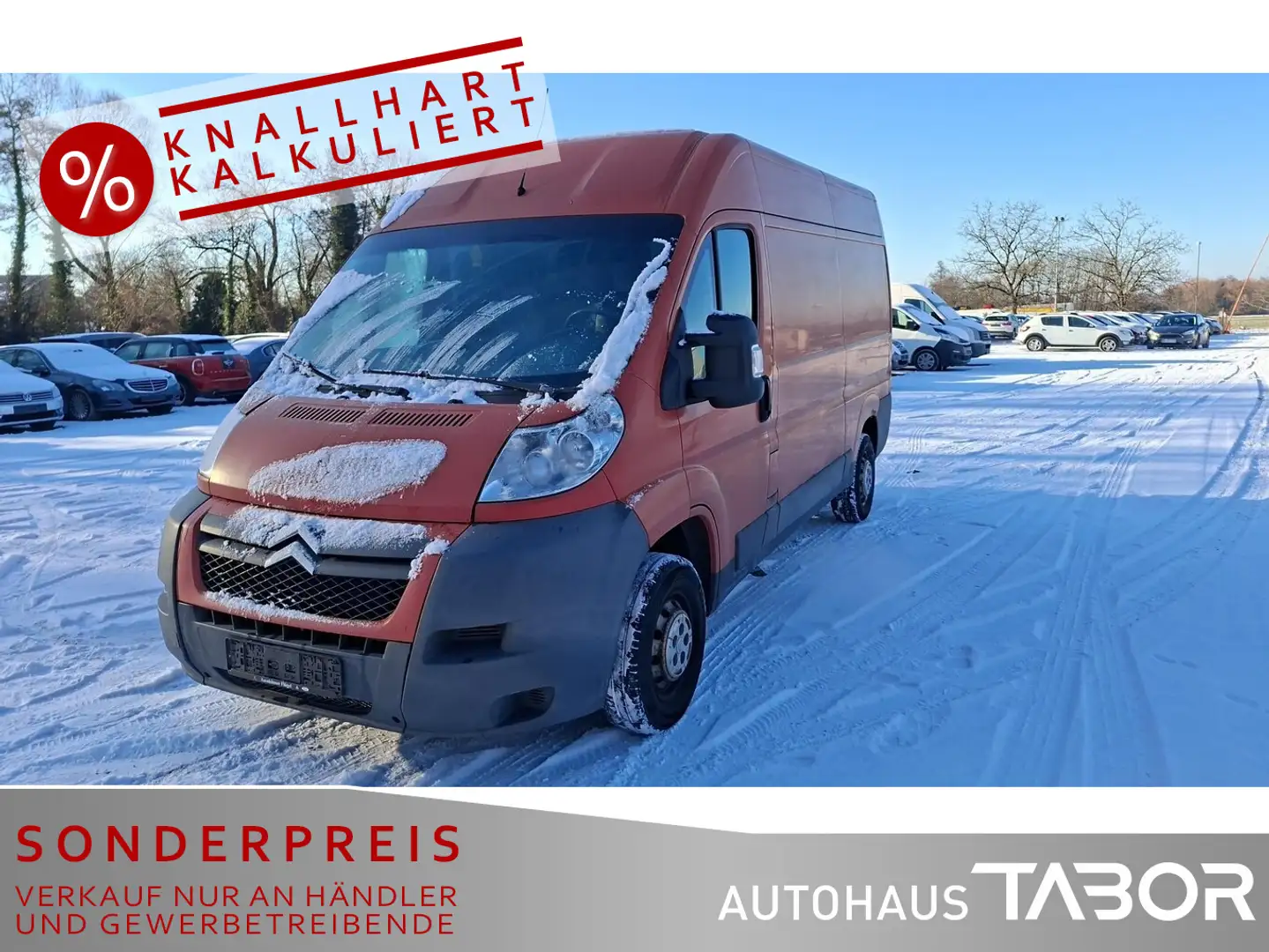 Citroen Jumper 30 L2H2  3,0 t AHK Rot - 1