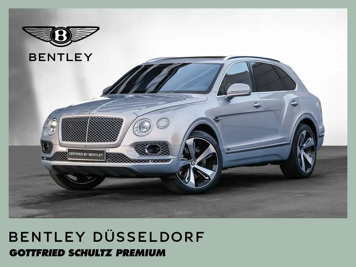 Bentley Bentayga W12 // BENTLEY DÜSSELDORF Silber - 1