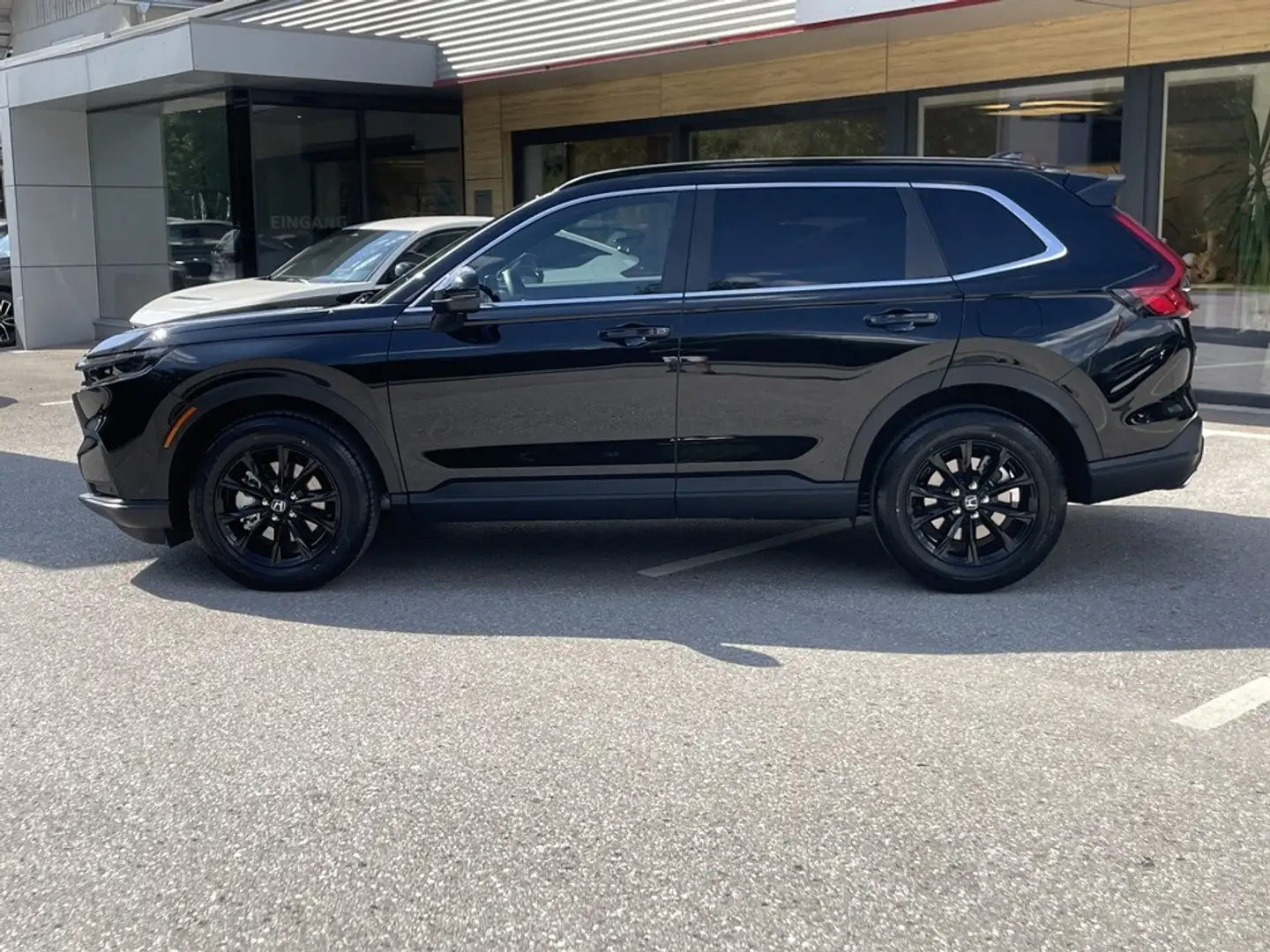 Honda CR-V 2,0 i-MMD e:HEV Elegance AWD Aut. Schwarz - 2