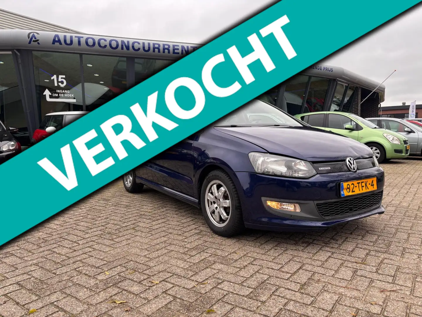 Volkswagen Polo 1.2 TDI BlueMotion Comfortline, Nieuwe APK, Airco, Bleu - 1