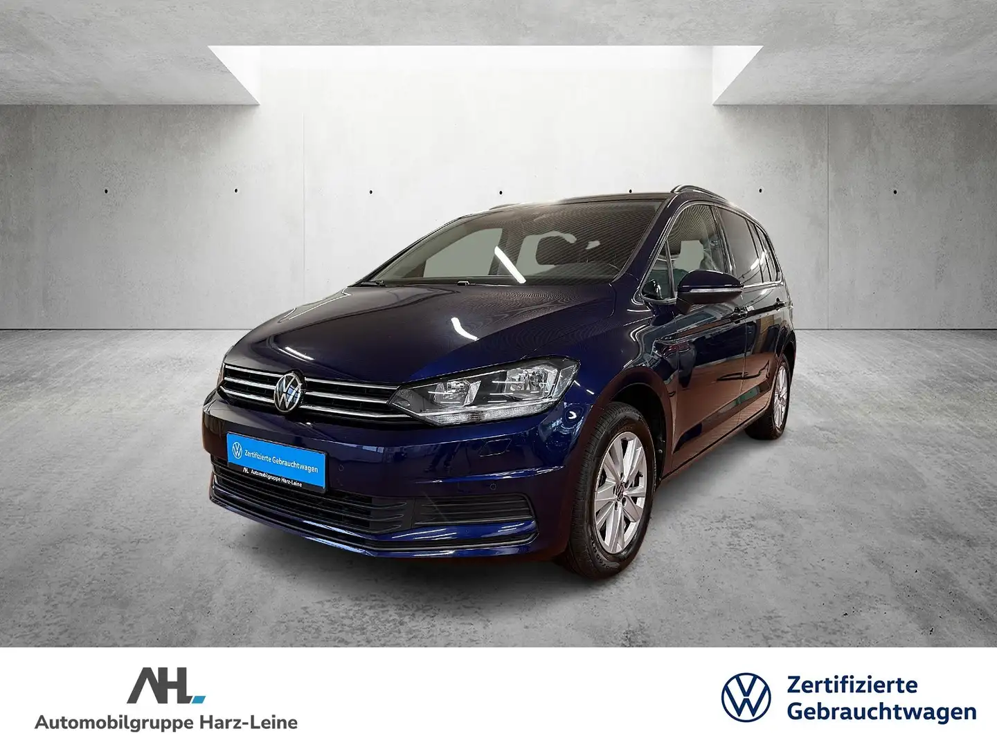 Volkswagen Touran 1.5 TSI Comfortline DSG AHK PDC ACC SHZ Bluetooth Blau - 1