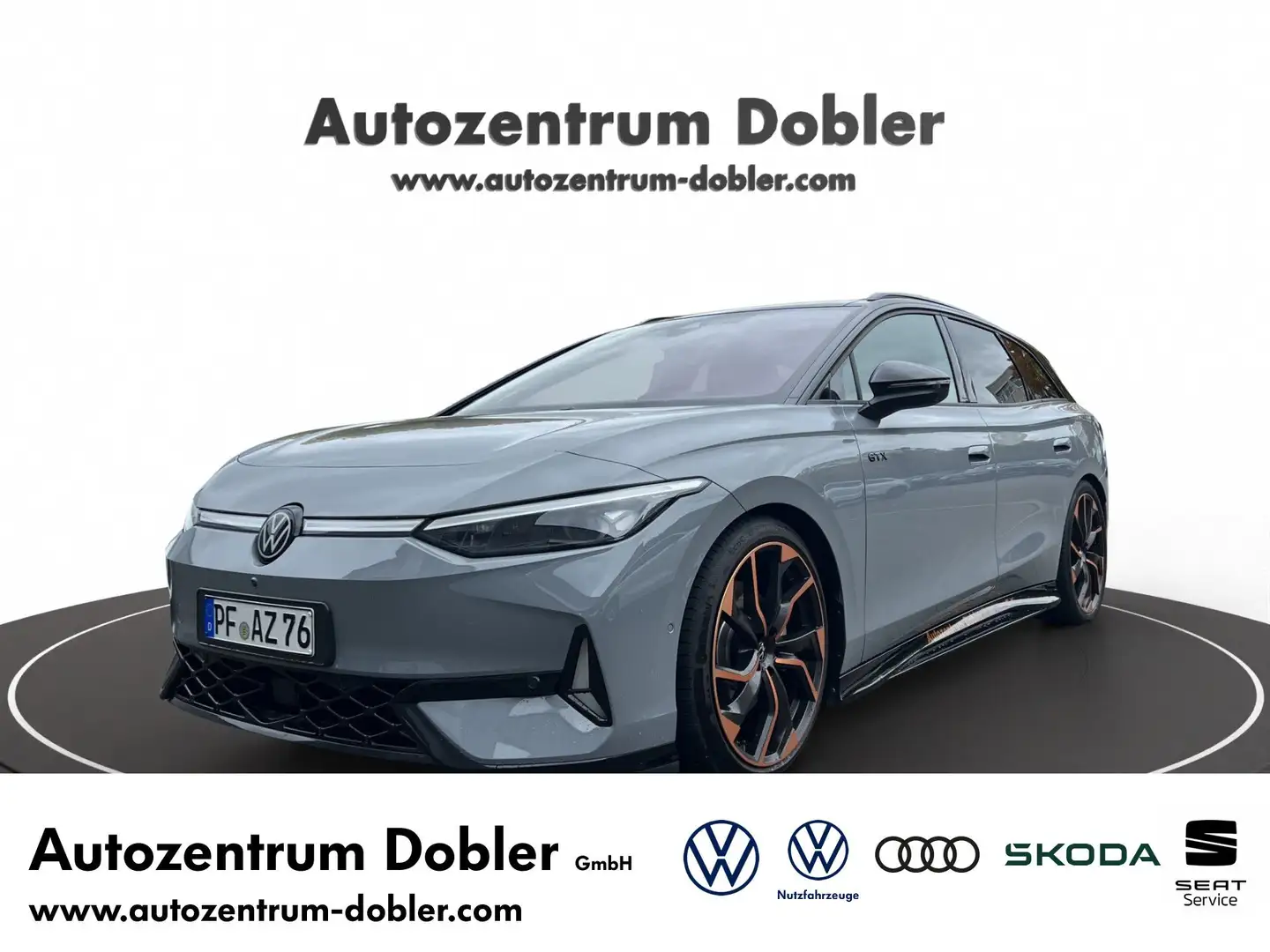 Volkswagen ID.7 Tourer GTX 250 kW 4Motion Glasdach AHK Navi Ezüst - 1