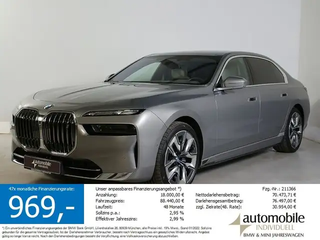 BMW i7 xDr 60 UVP.184660.-B&W Fondent.Automatiktür.
