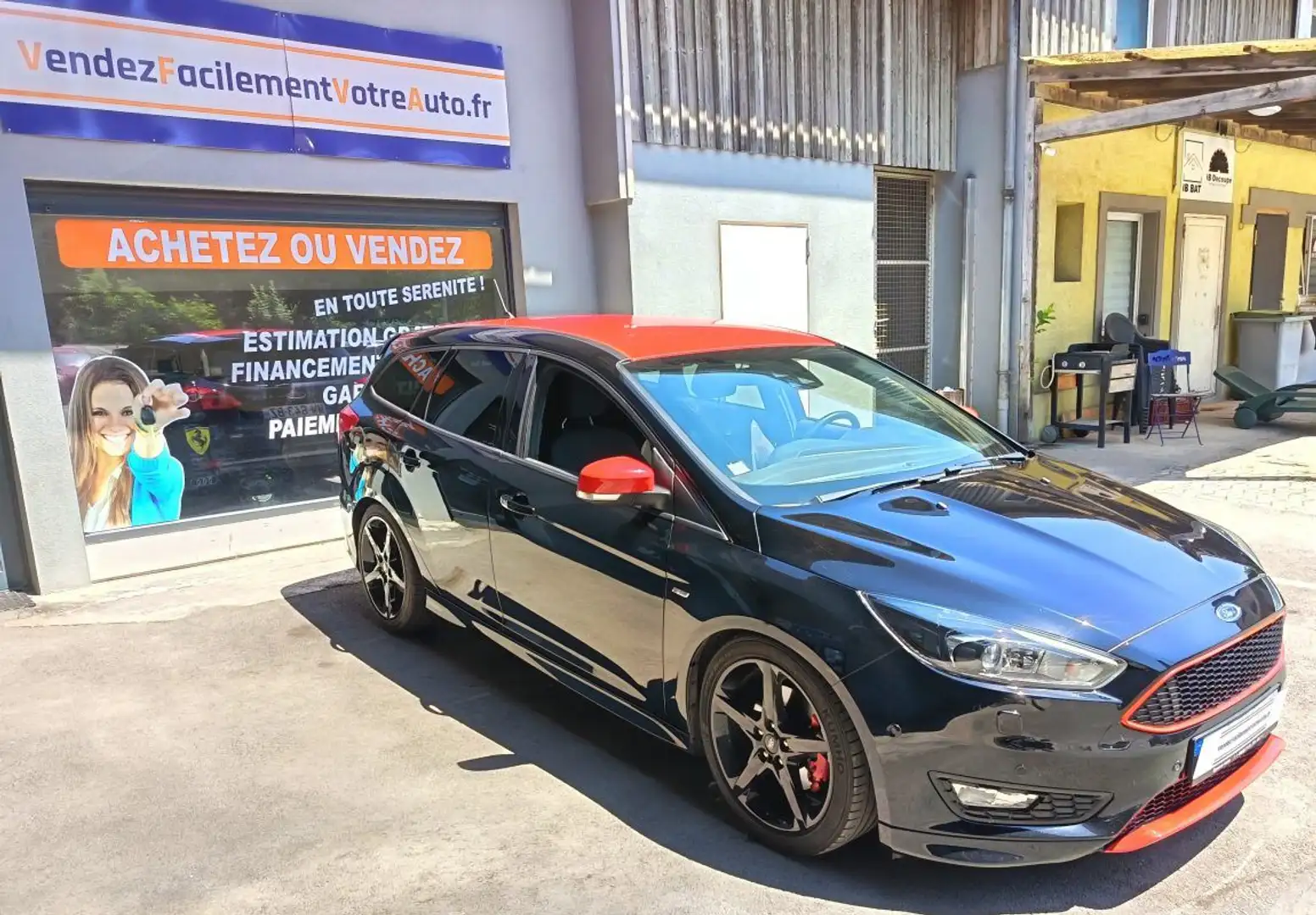 Ford Focus 2L ECOBOOST, ST LINE, 182cv, BVA Noir - 2