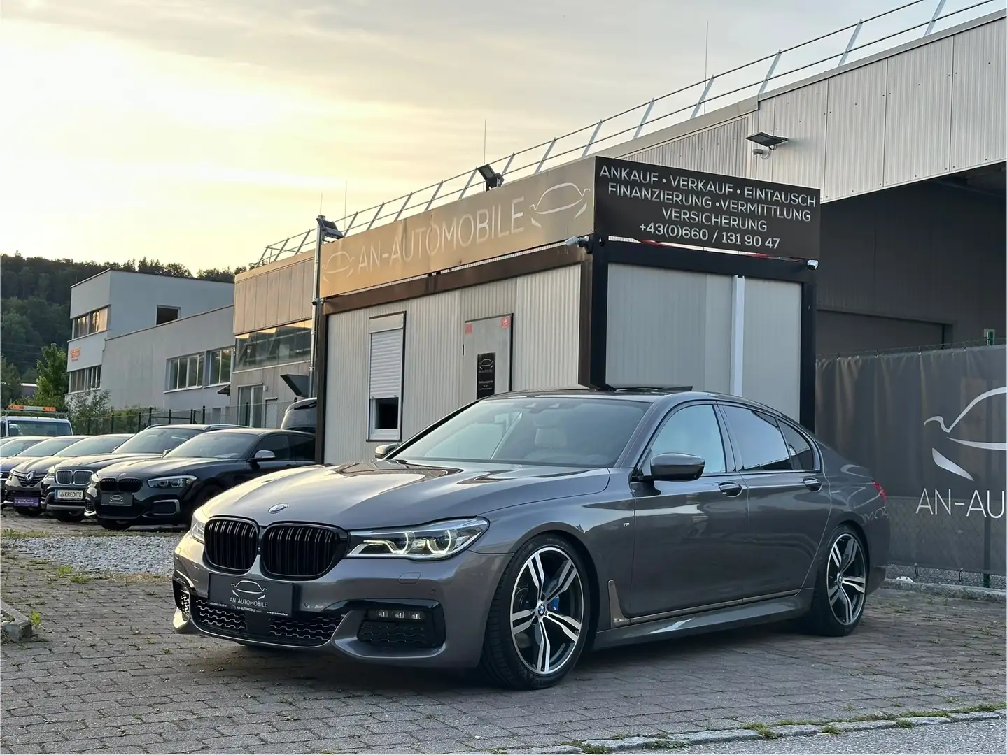 BMW 730 d xDrive G11 M-Paket Aut. Finanzierung möglich Gris - 1