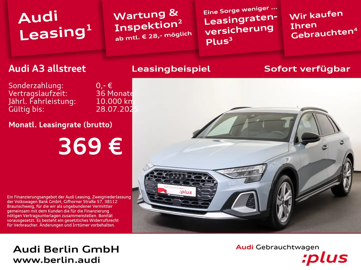 Audi A3 35 TFSI S tr. MATRIX RFK SONOS NAVI Grau - 1