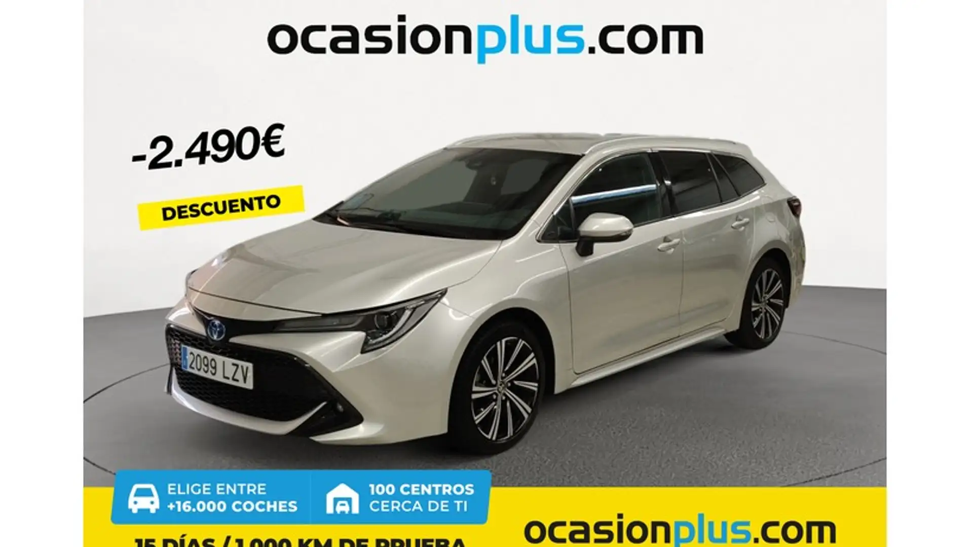 Toyota Corolla Touring Sports 180H Style Plateado - 1