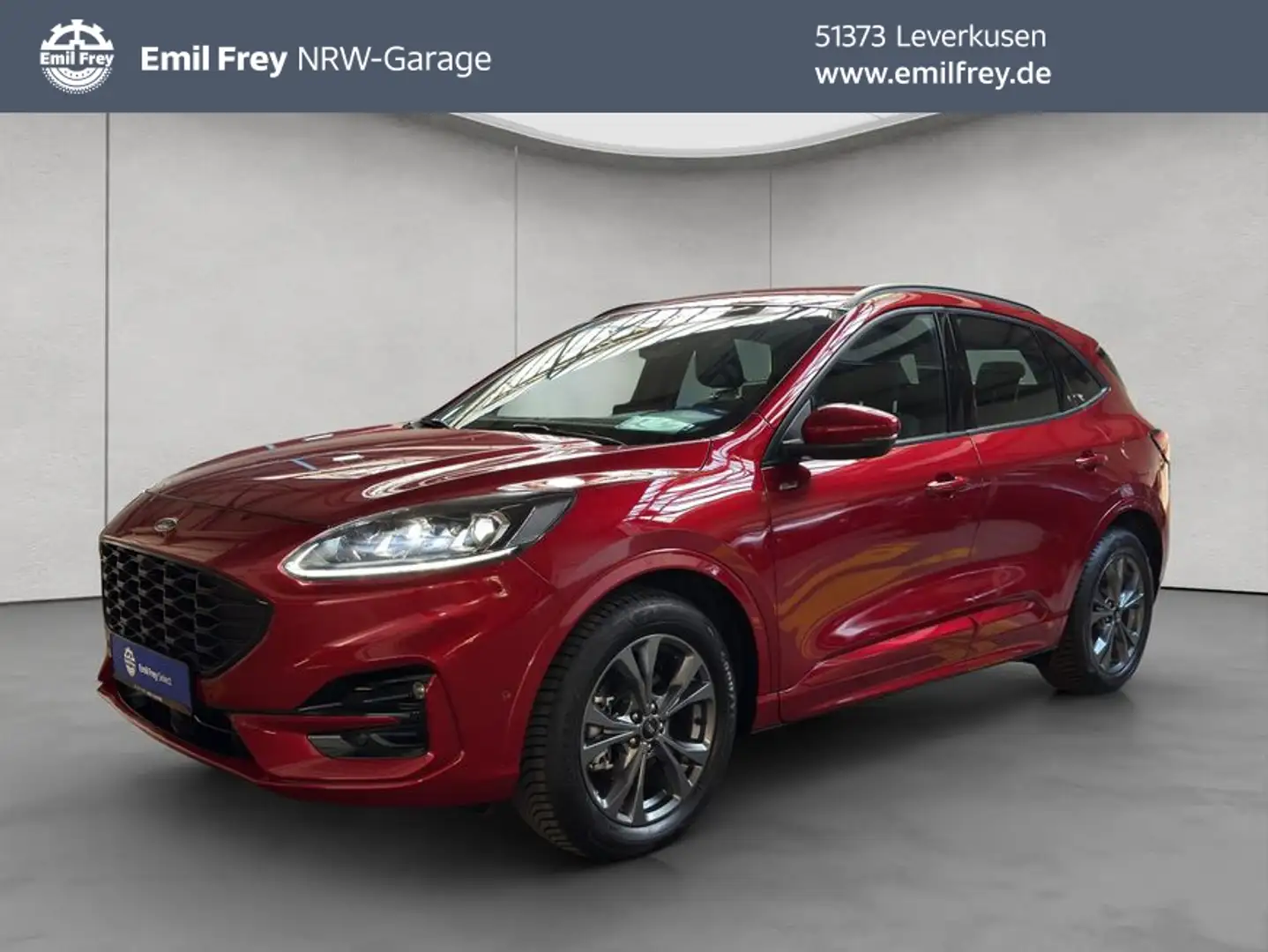 Ford Kuga 1.5 EB ST-LINE, AHK, Shz, Gjr Rouge - 1