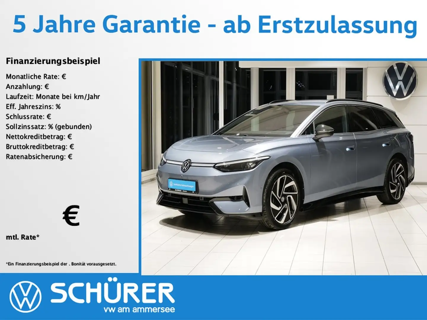 Volkswagen ID.7 Tourer Pro Wärmepumpe AHK IQ-Light 360° Azul - 1