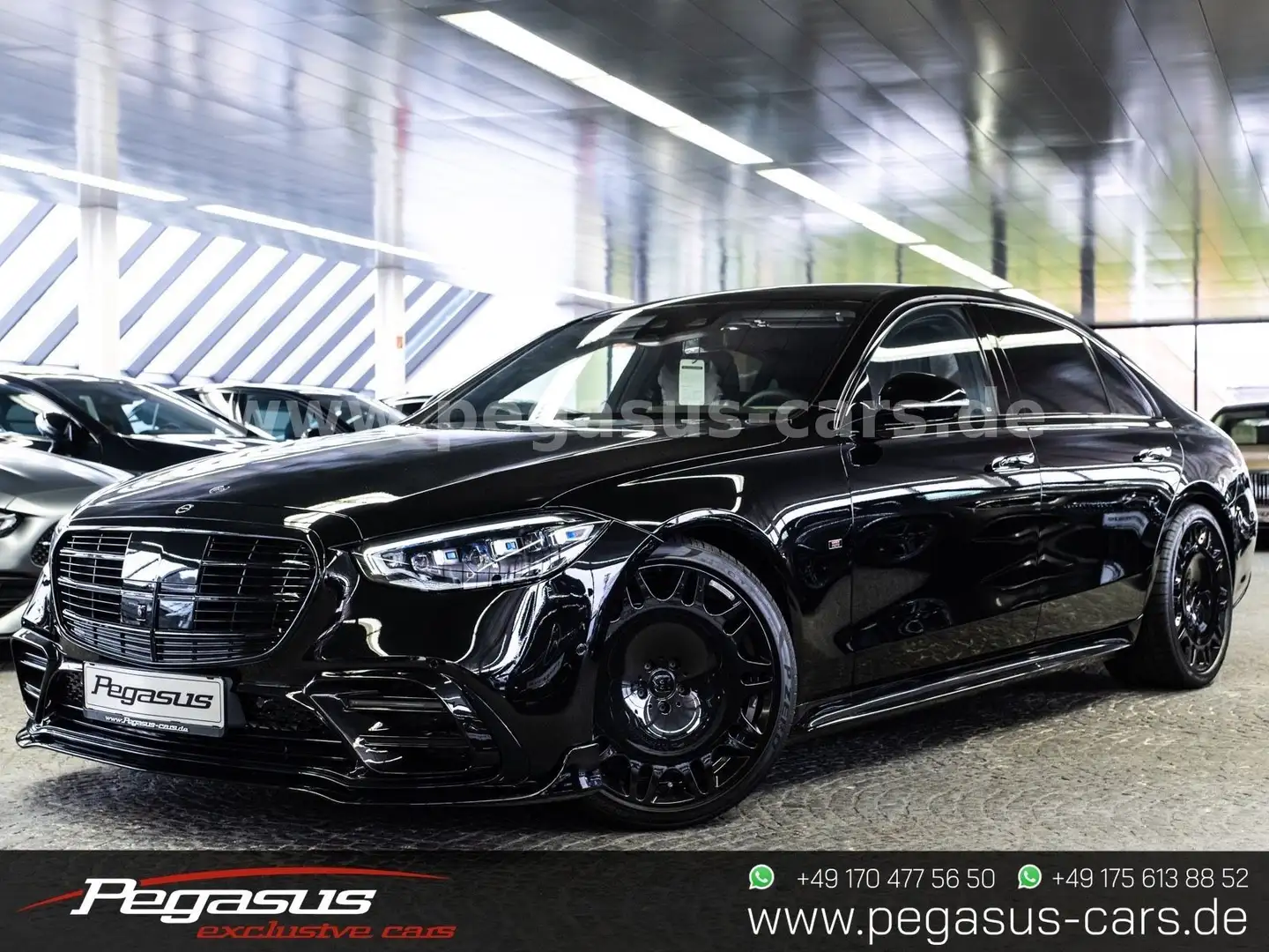 Mercedes-Benz S 580 4MATIC Lang BRABUS /FOND ENTERTAINMENT -21 Schwarz - 1