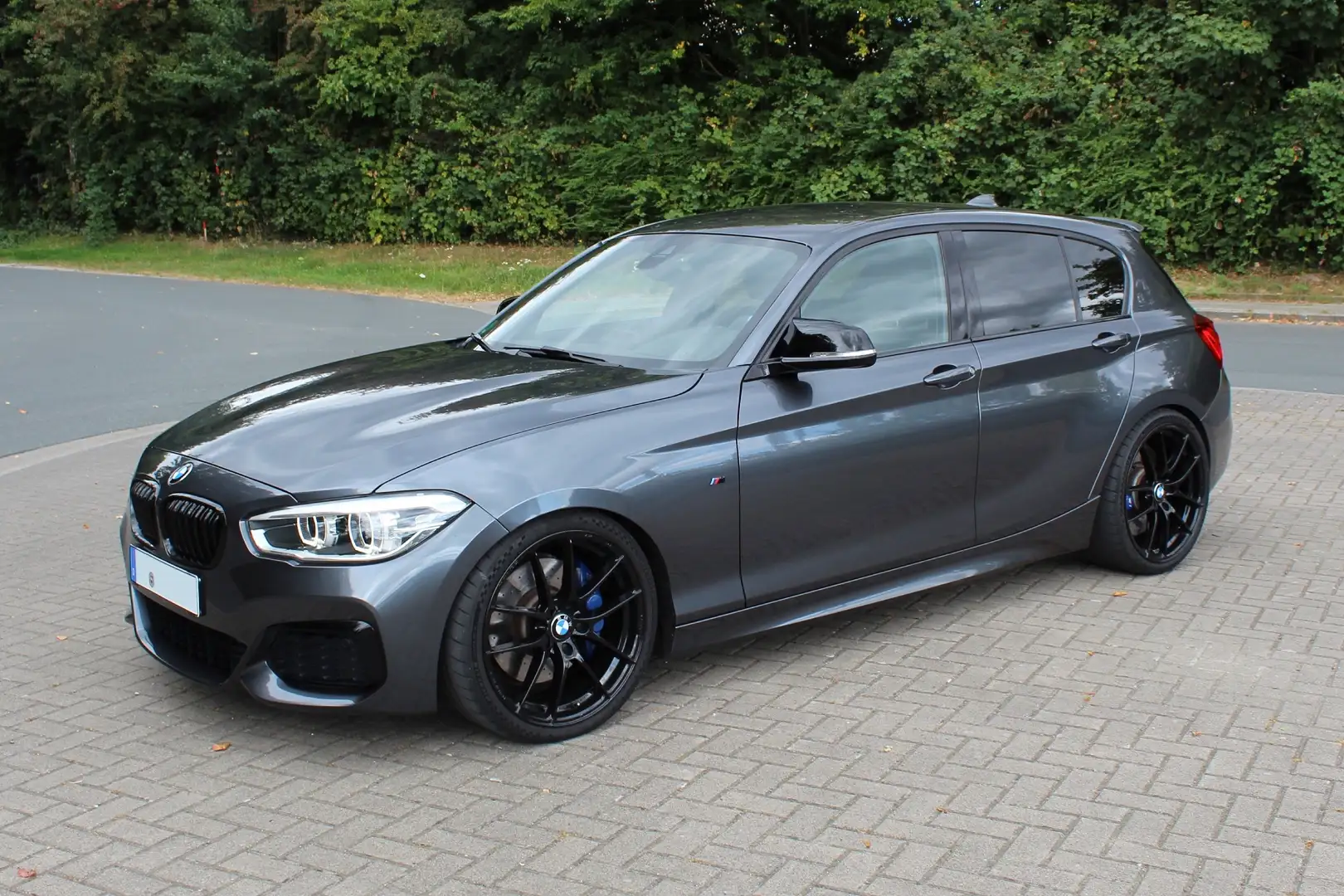 BMW 140 M140i | ohne OPF | KW V3 | HJS | M-Perform. Diff Grau - 1