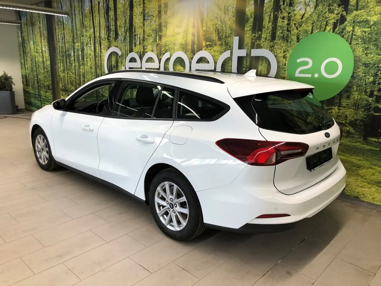 Ford Focus EcoBoost mHEV Connected AUT Blanc - 2