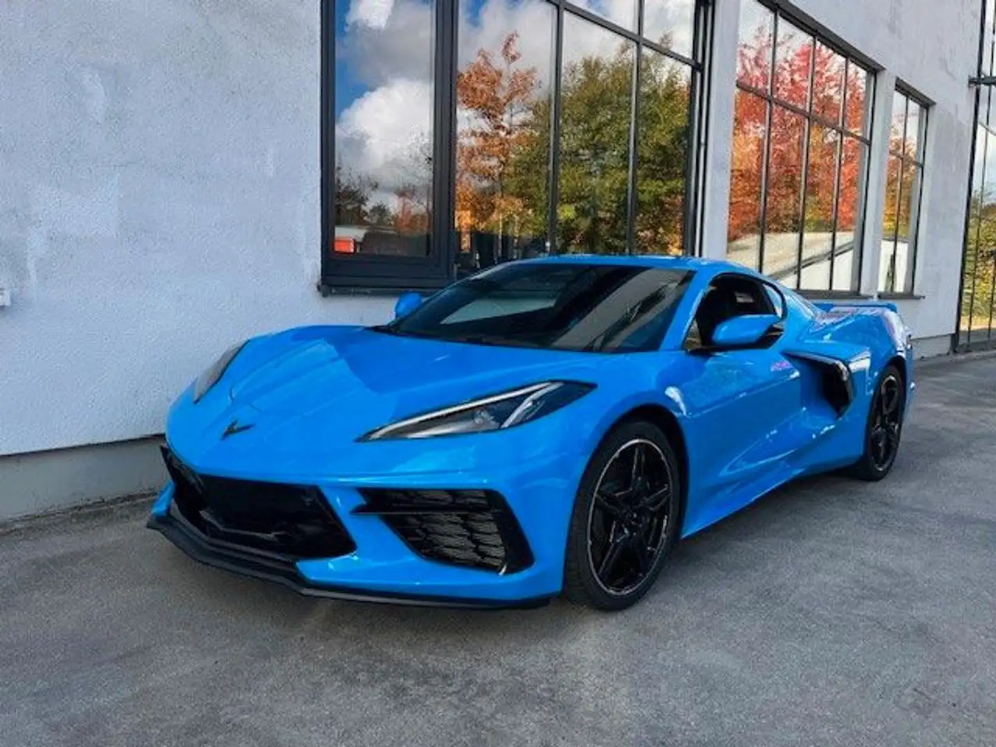 Corvette C8 Coupe 3LT Europa GEIGERCARS Bleu - 1
