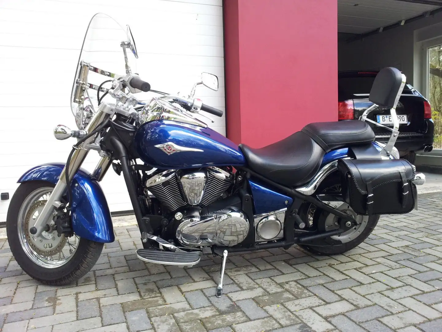 Kawasaki VN 900 Blue - 2