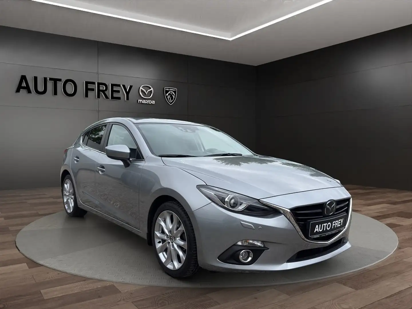 Mazda 3 165PS SPORTS LINE TEC-PAKET NAVIGATION BOSE+ACC+XE Silber - 1