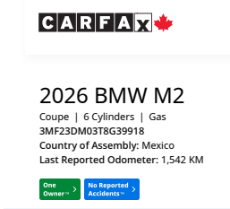 2026 BMW M2