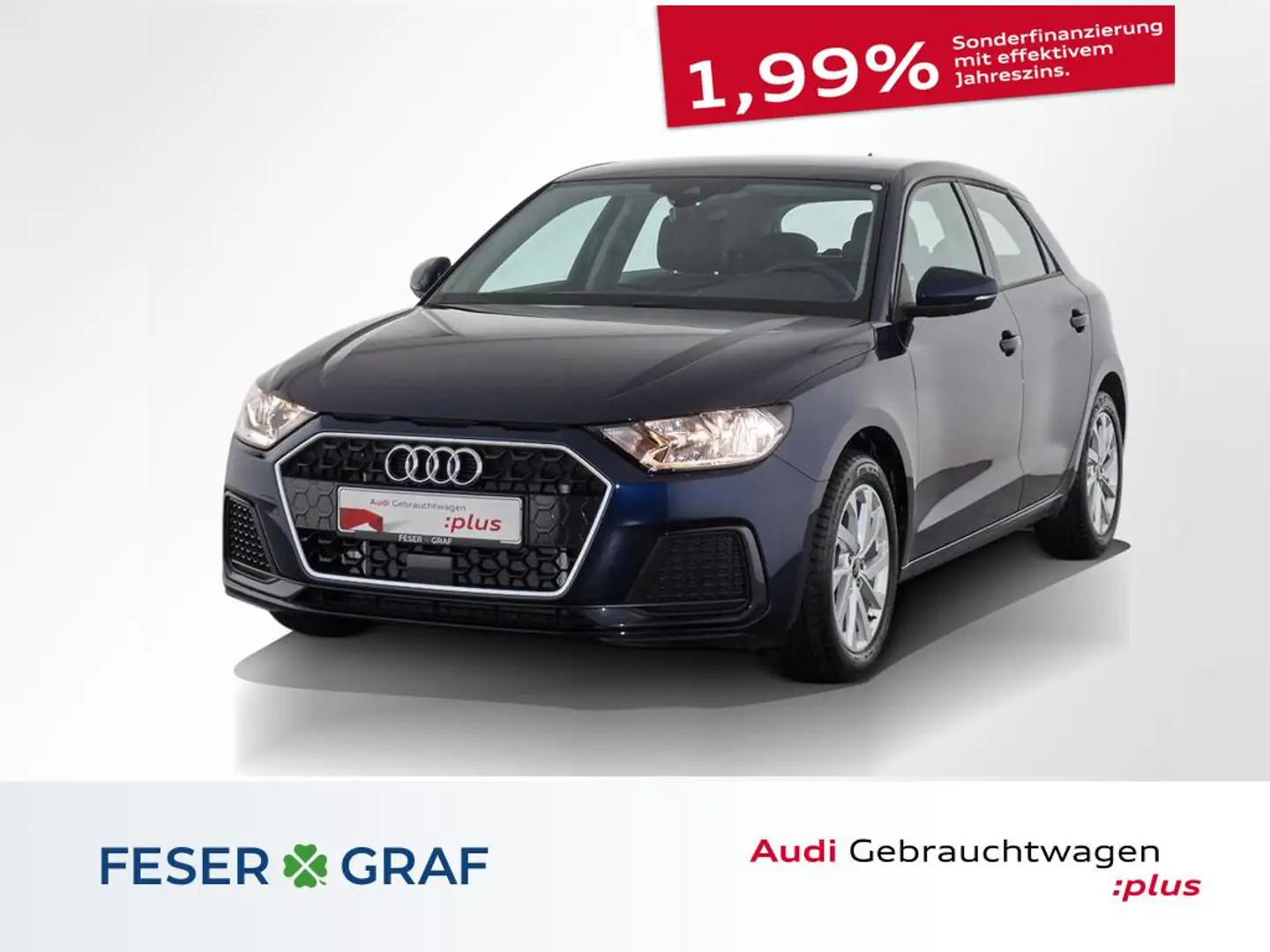 Audi A1 Sportback 25 TFSI Advanced S tronic Virtual Blu/Azzurro - 1