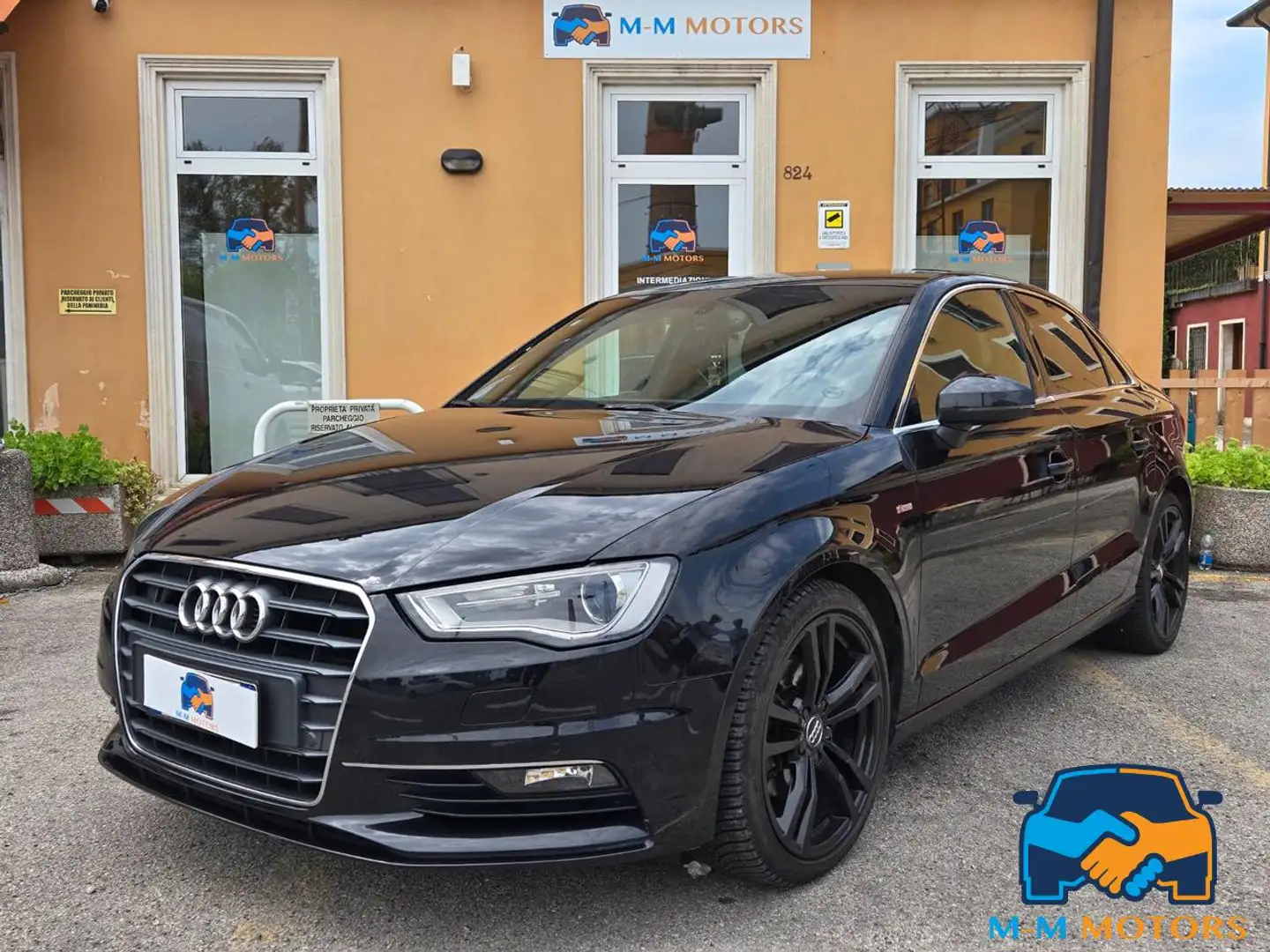 Audi A3 Sedan 1.6 TDI S tronic Attraction S-Line Nero - 1