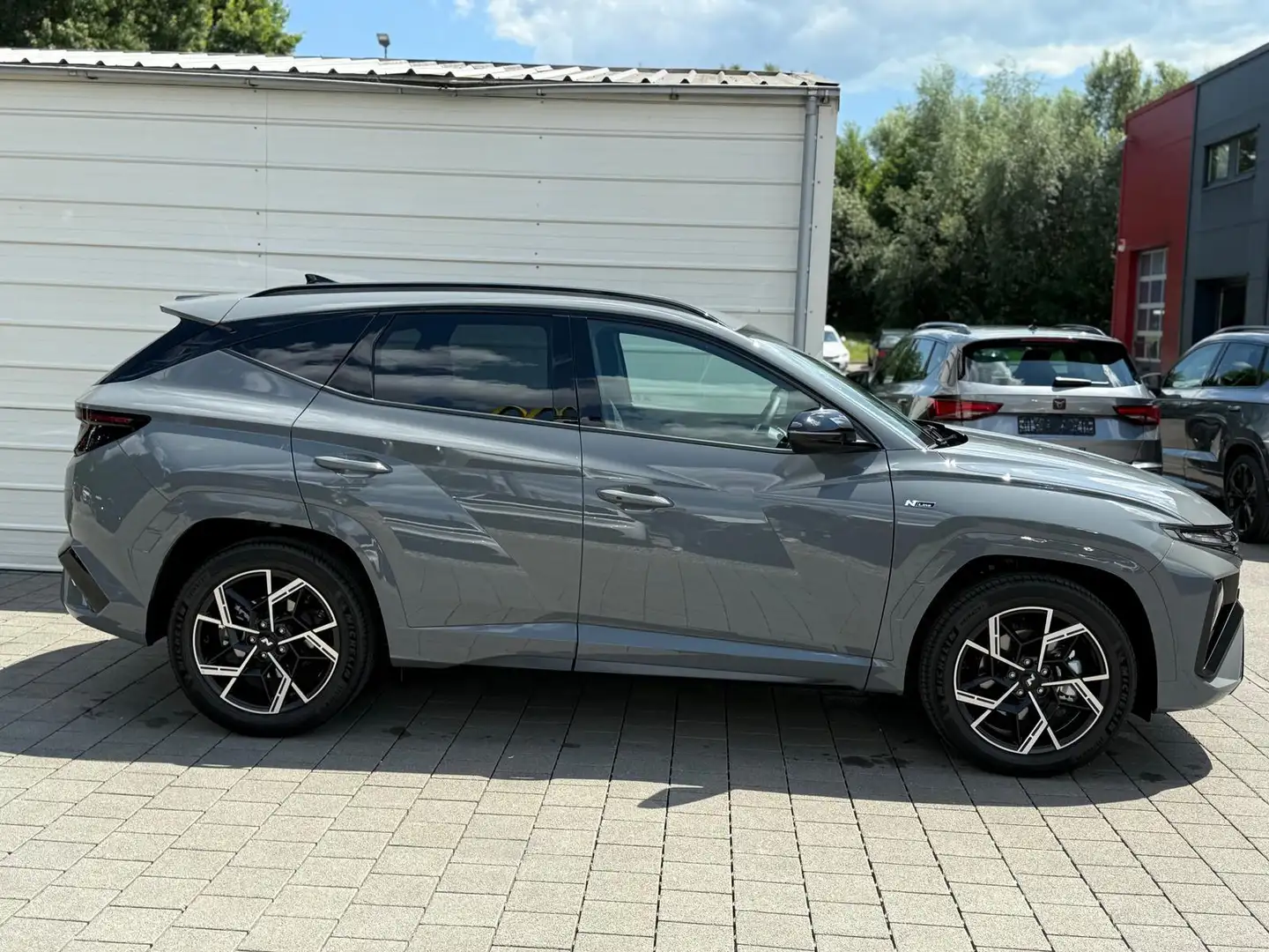 Hyundai TUCSON N-Line FL (MJ25) 1.6 T-GDI Alcantra*E-Heck*19"*... Grau - 2