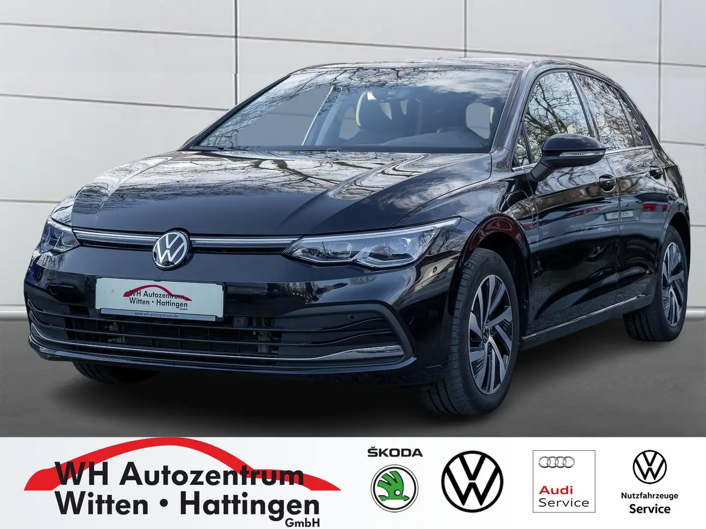 Volkswagen Golf VIII 1.4 eHybrid DSG Style STANDHZG NAVI AHK LE... Schwarz - 1