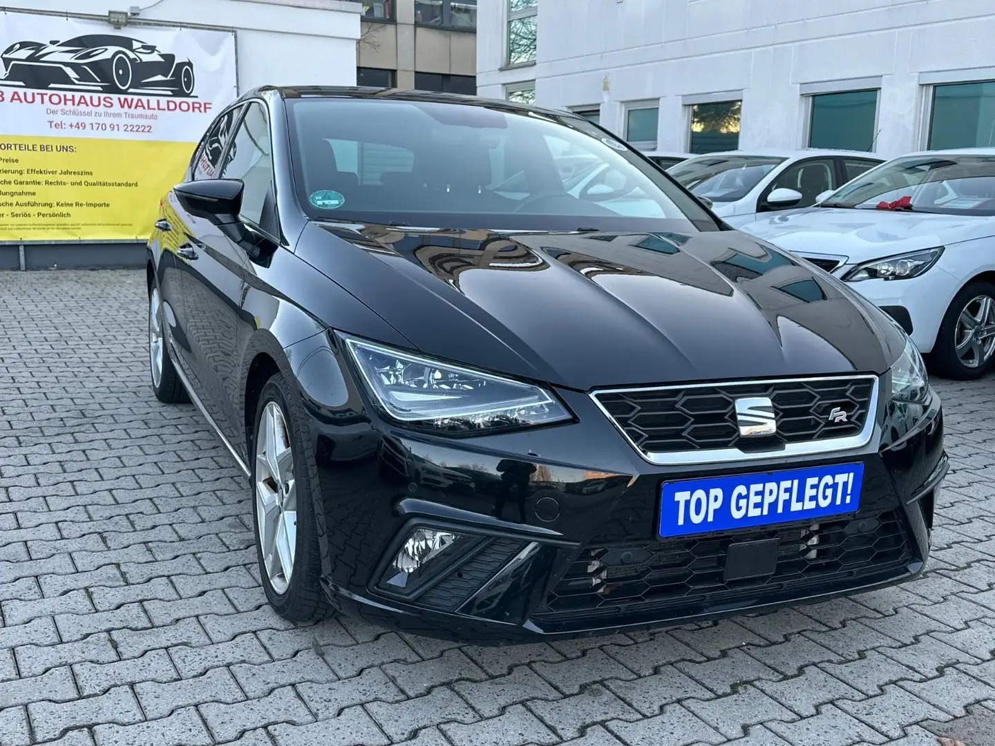 SEAT Ibiza FR 1.0 EcoTSI 6-Gang Navi*Kamera*8xReifen Nero - 1