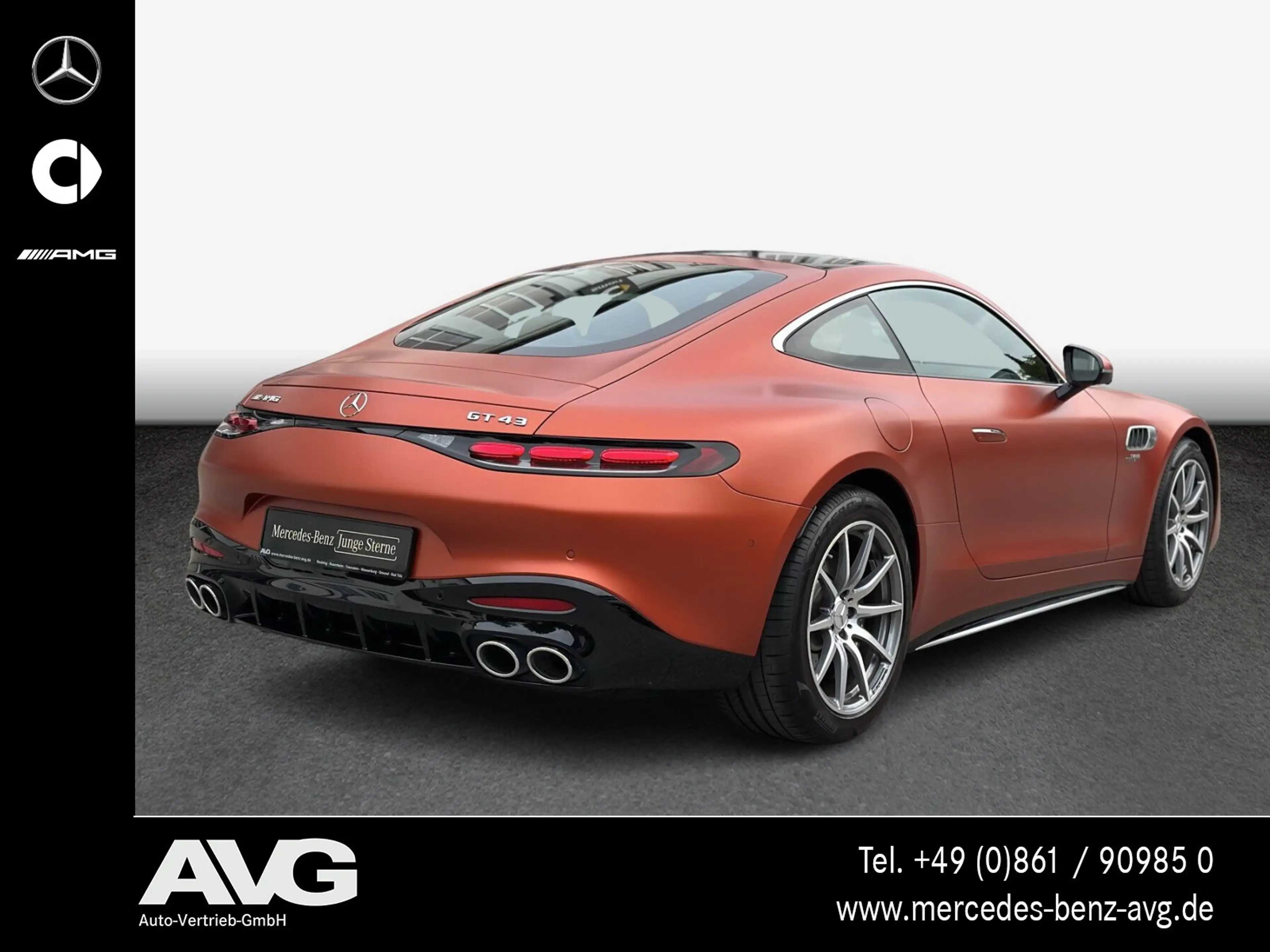 Mercedes-Benz AMG GT Mercedes-AMG GT 43 Premium+ Burm Pano Memory HUD — photo 3