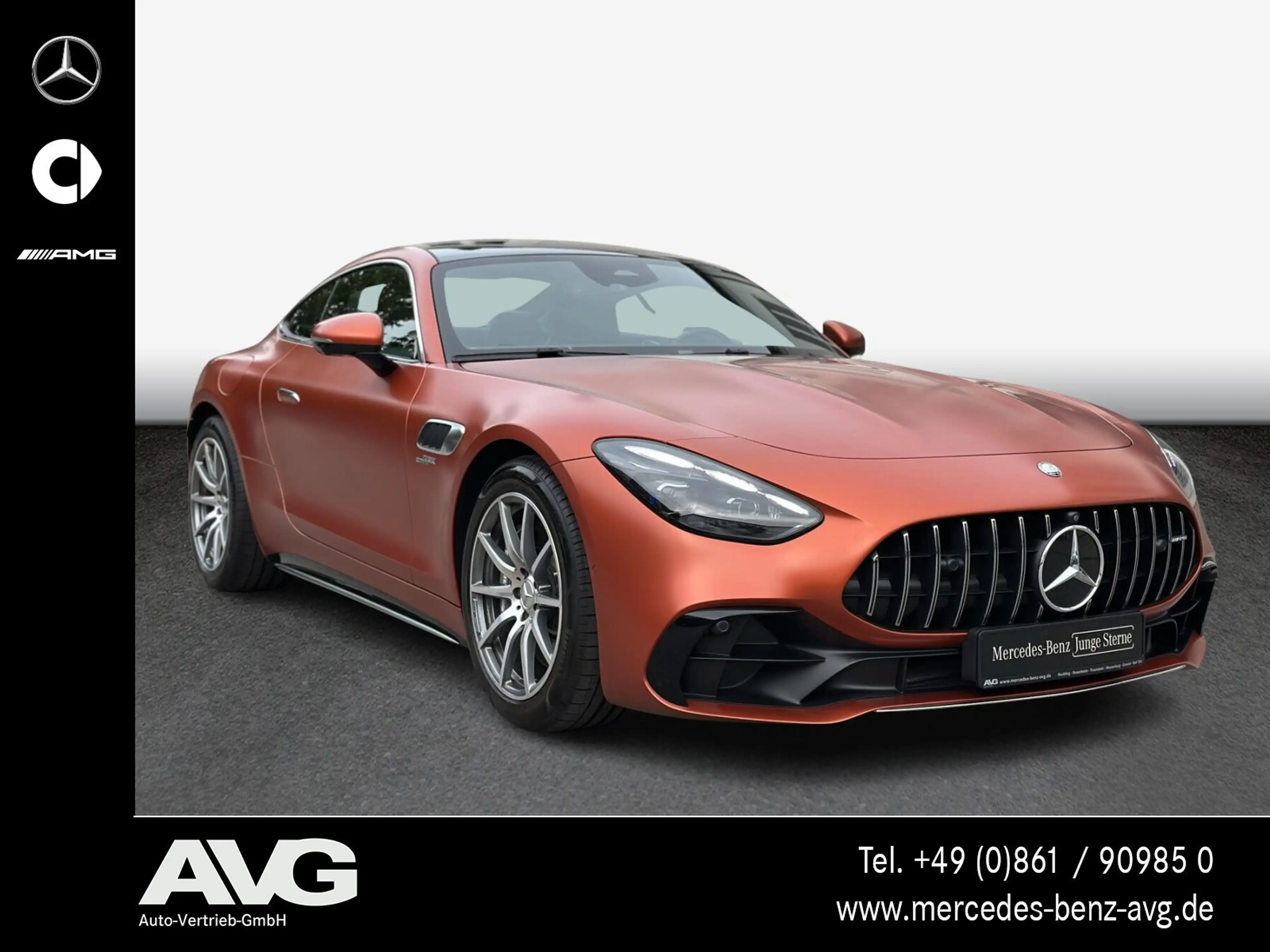 Mercedes-Benz AMG GT Mercedes-AMG GT 43 Premium+ Burm Pano Memory HUD — photo 2