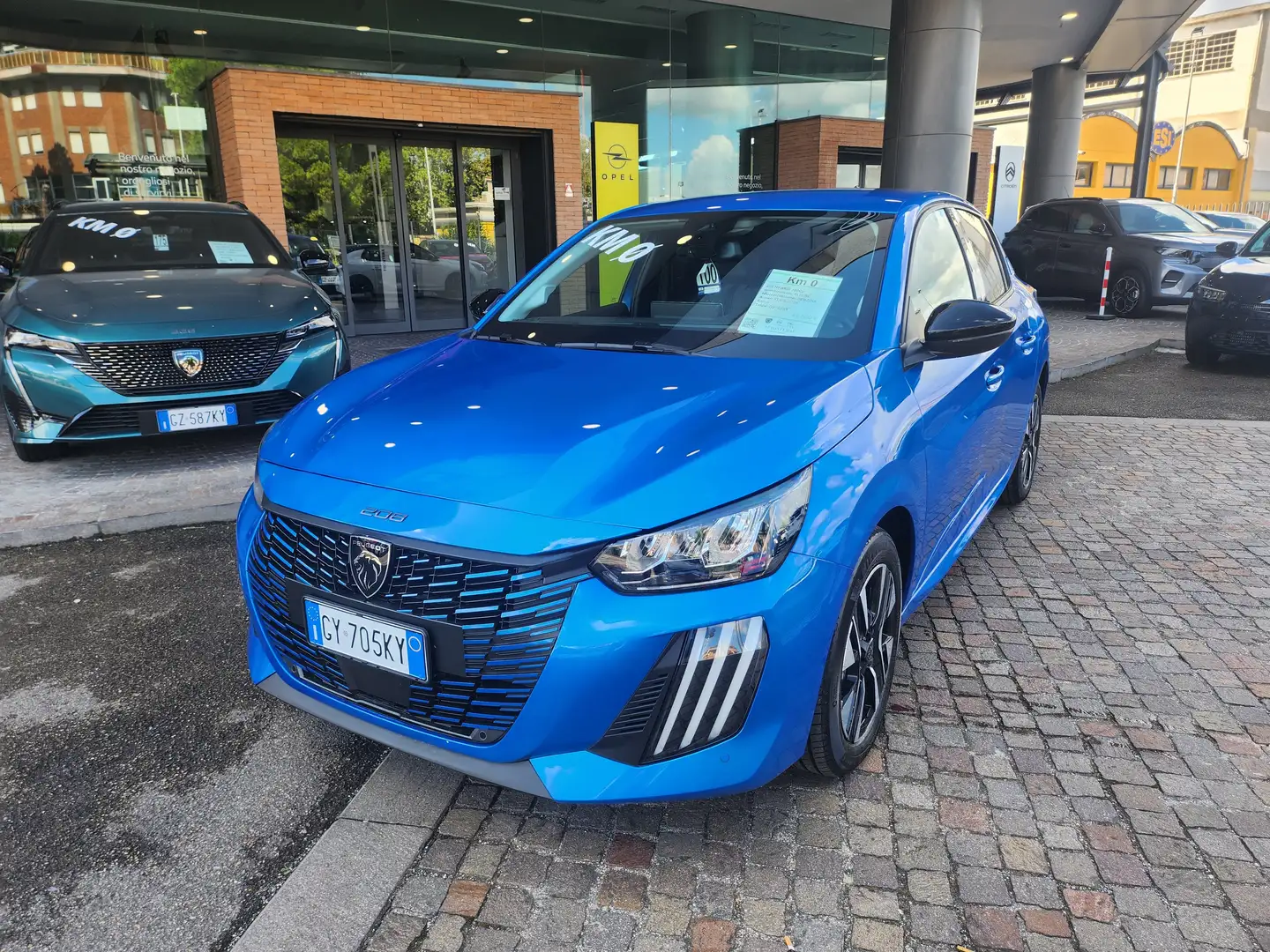 Peugeot 208 208 II 1.2 hybrid Allure 110cv e-dcs 6 Blauw - 1