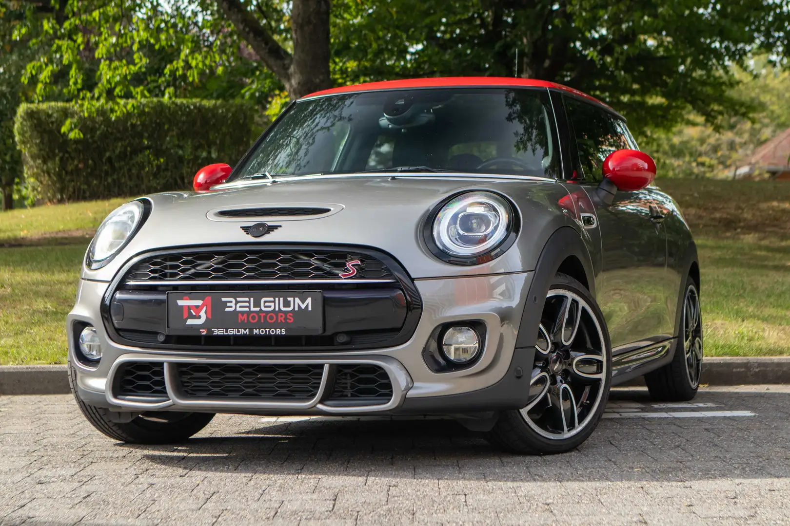 MINI Cooper S - JCW - H&K - ACC - Camera - Headup - VAT Gris - 1