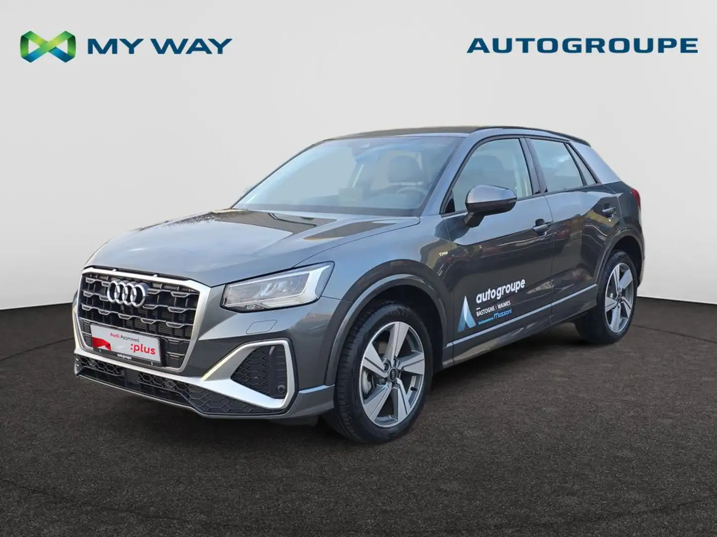 Audi Q2 S-line 30 - 1.0 TFSI 116cv Gris - 1