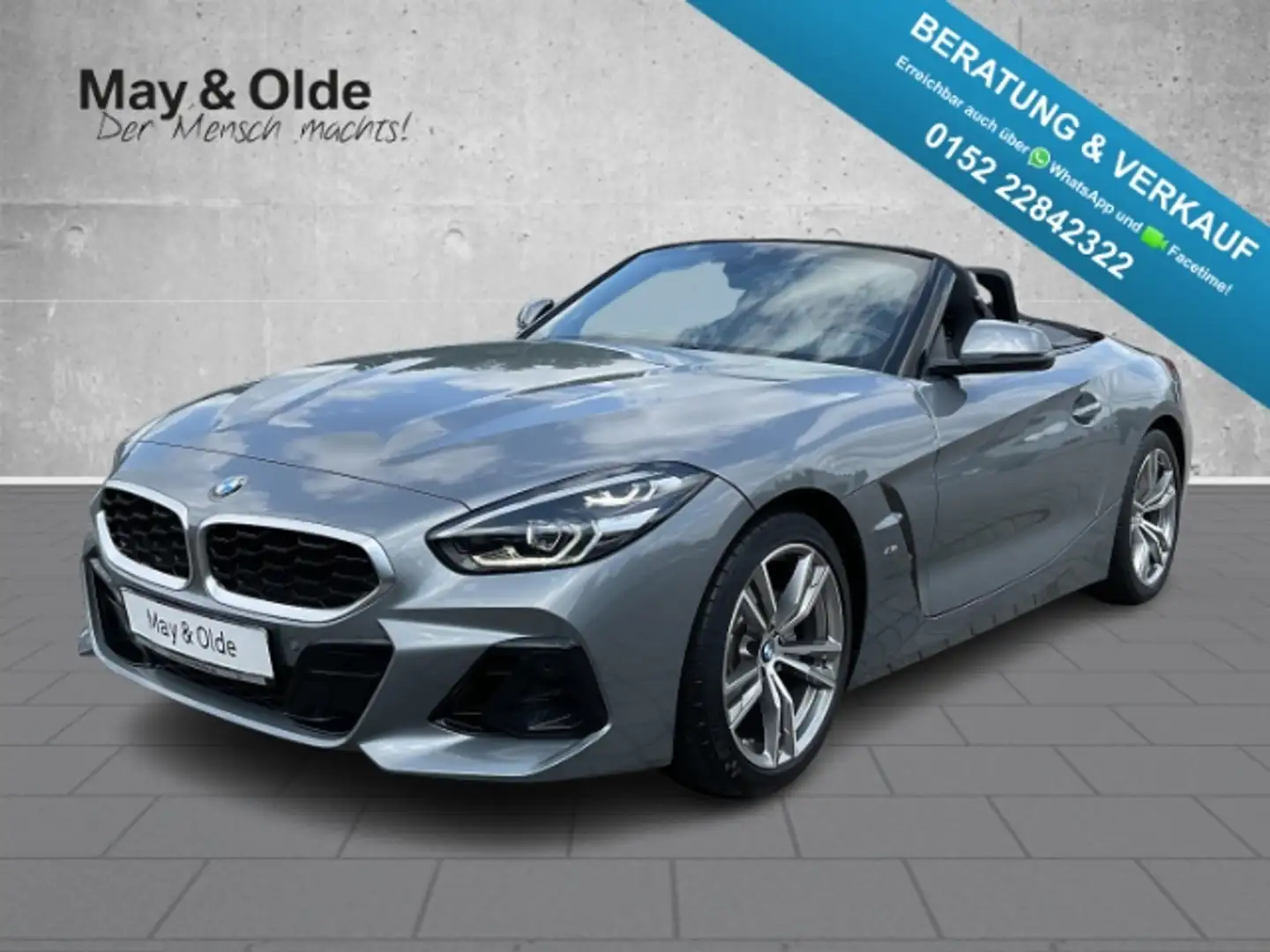 BMW Z4 sDrive20i M Sport Navi Leder Driv.Ass. H/K LED Gris - 1