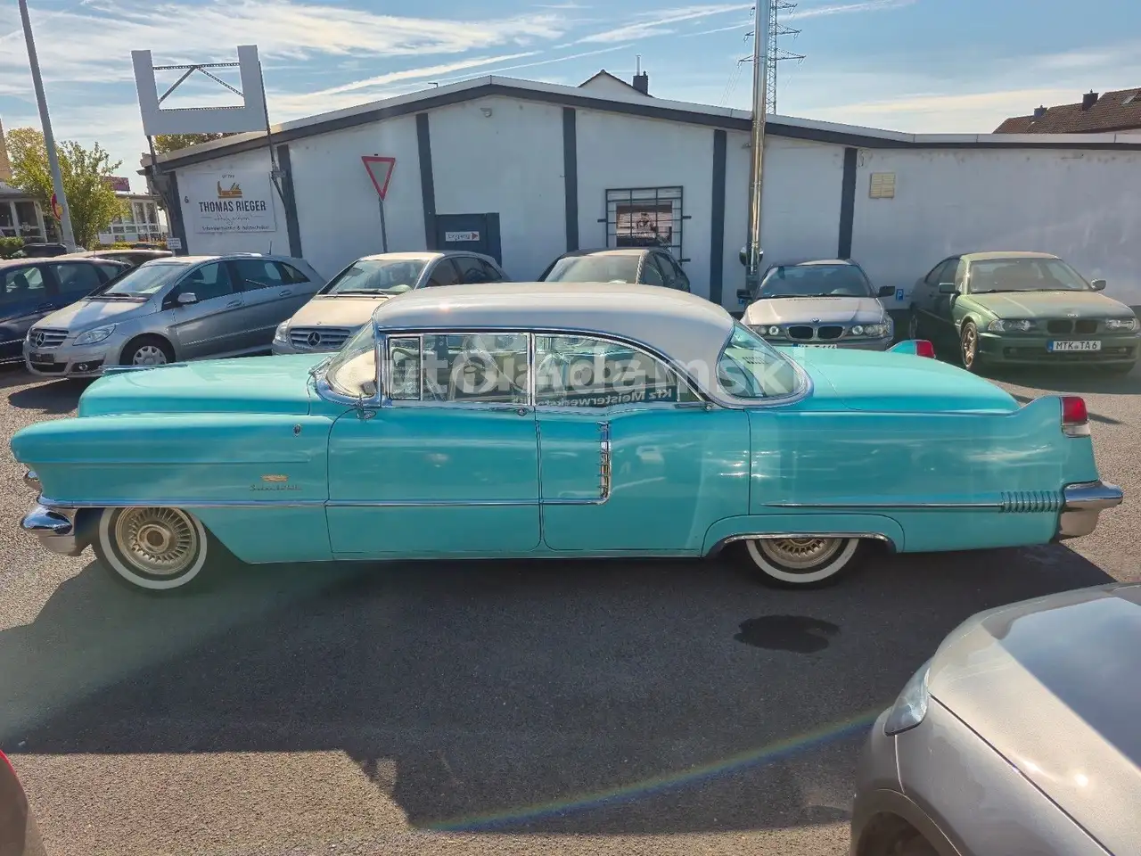 Cadillac Sedan de Ville 1956 V8 HU neu 88.000 miles, foto 11