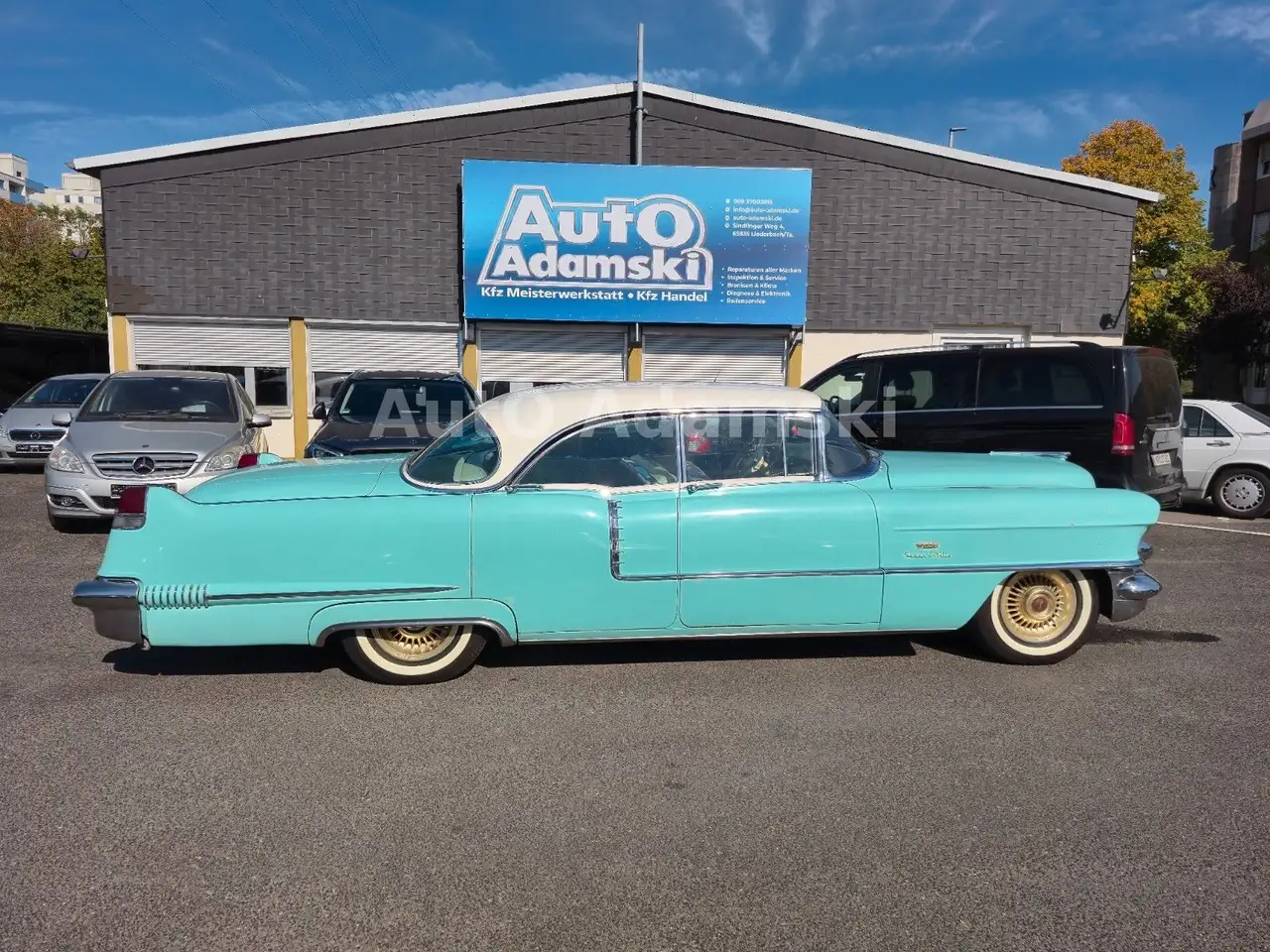 Cadillac Sedan de Ville 1956 V8 HU neu 88.000 miles, foto 5