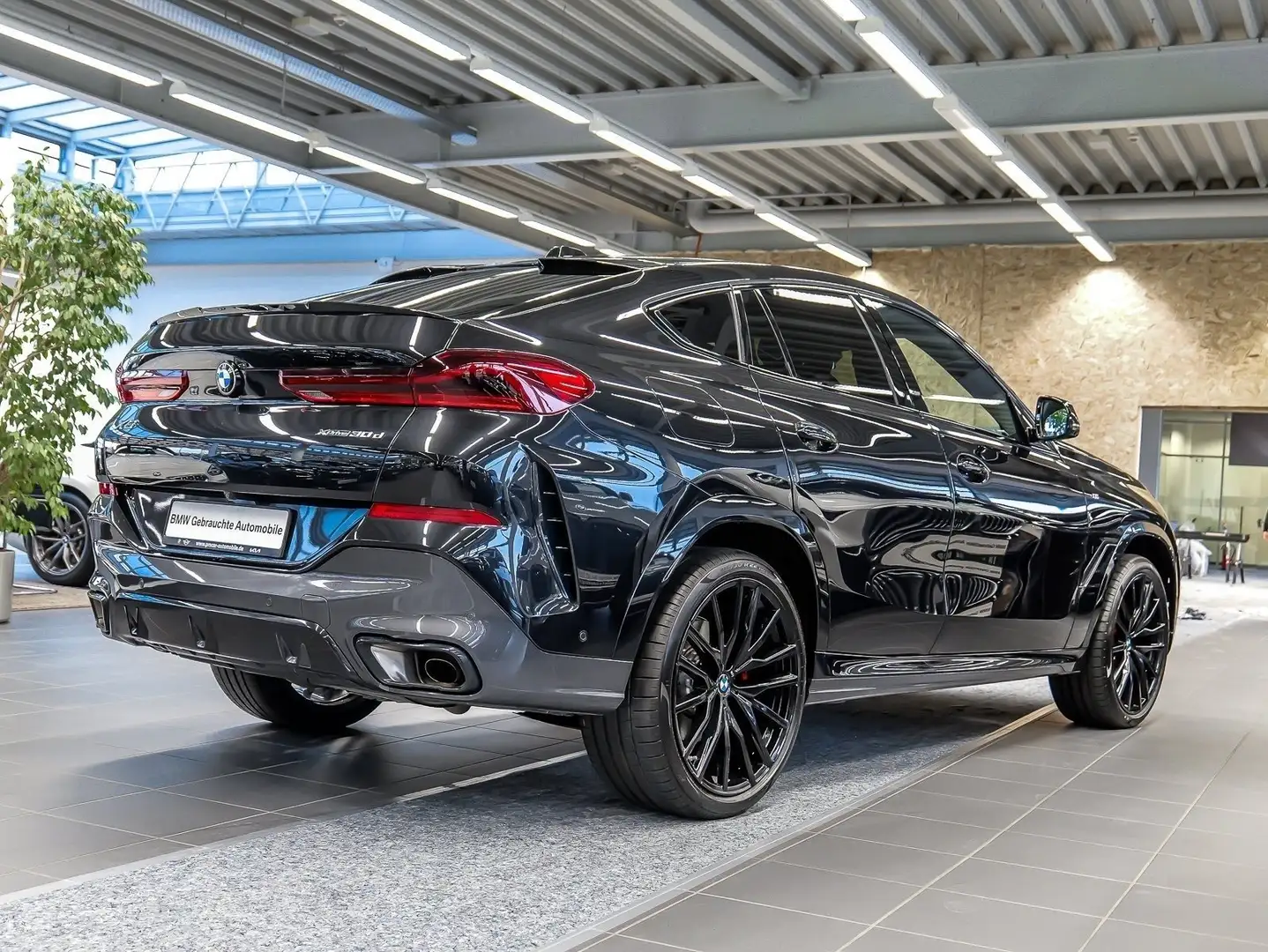 BMW X6 xDrive30d M Sport RFK NAVI LED Sound Syst. Schwarz - 2